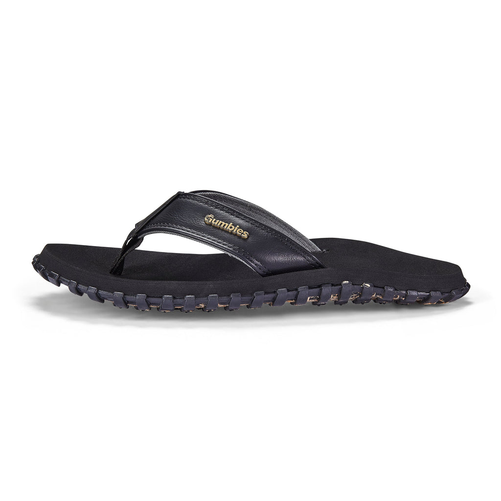 Vegovert Flip Flops Men's Black