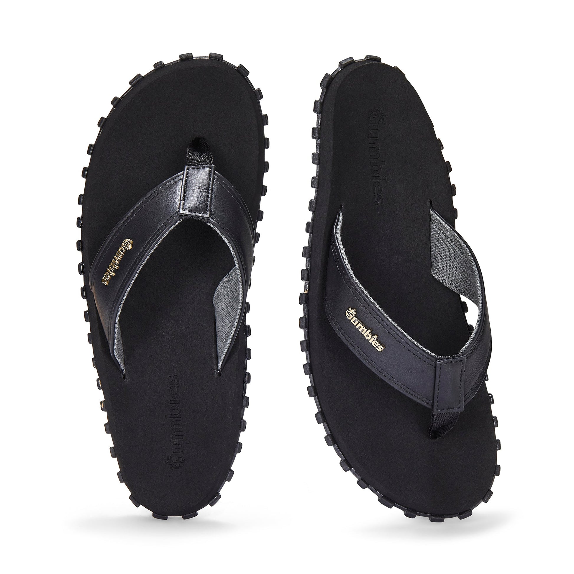 Vegovert Flip Flops Men's Black