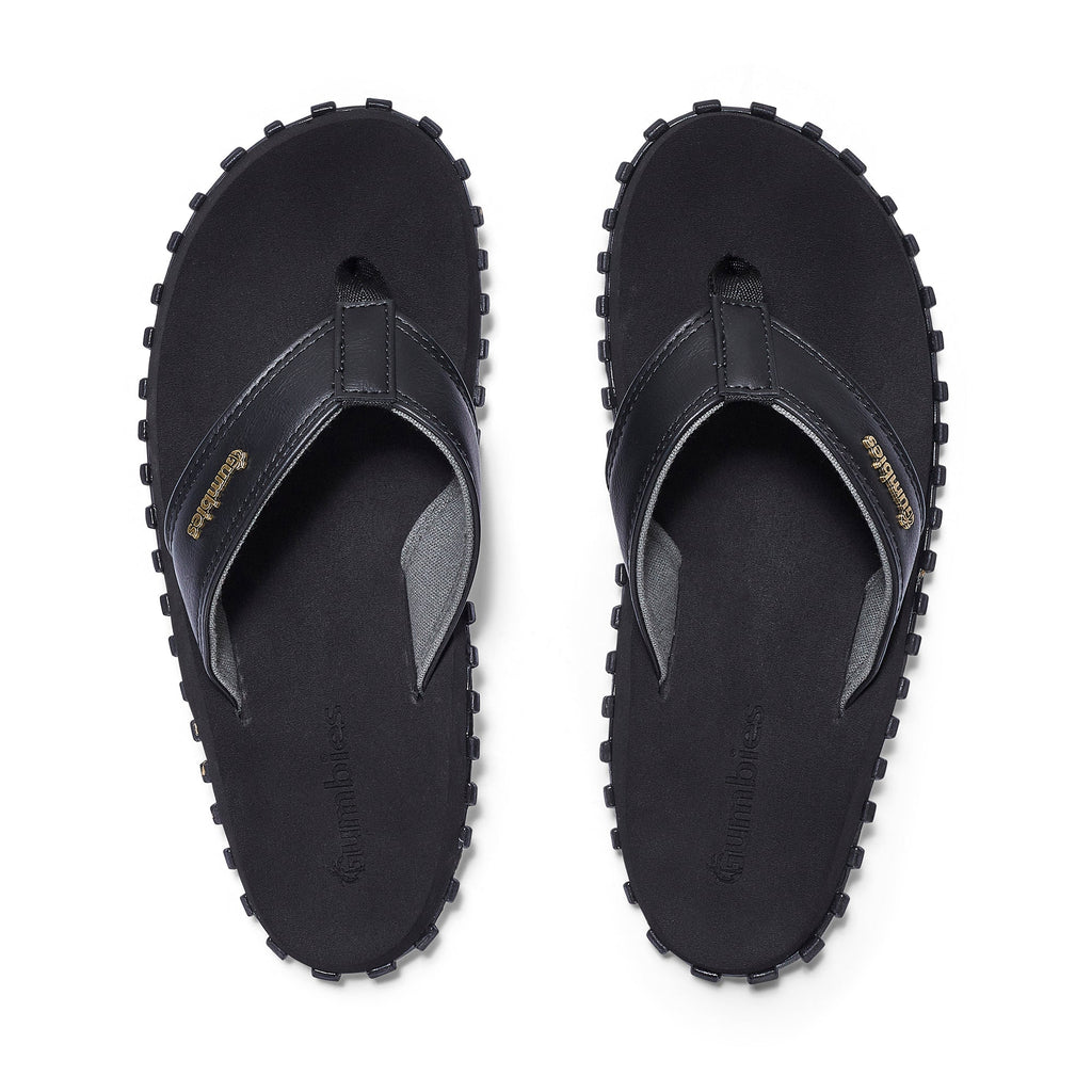 Vegovert Flip Flops Men's Black