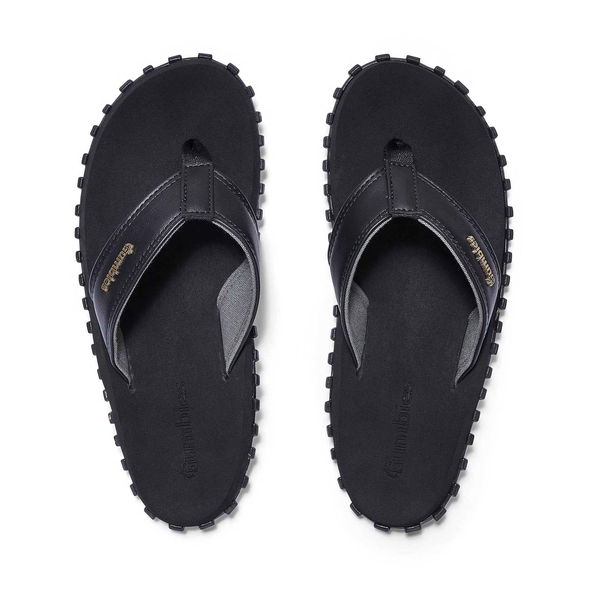 Vegovert Flip Flops Men's Black
