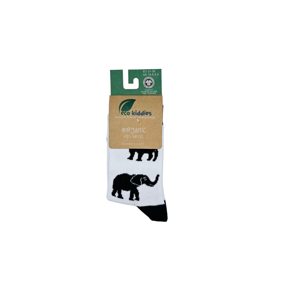 WILD ABOUT WILDLIFE ORGANIC COTTON KIDS SOCKS