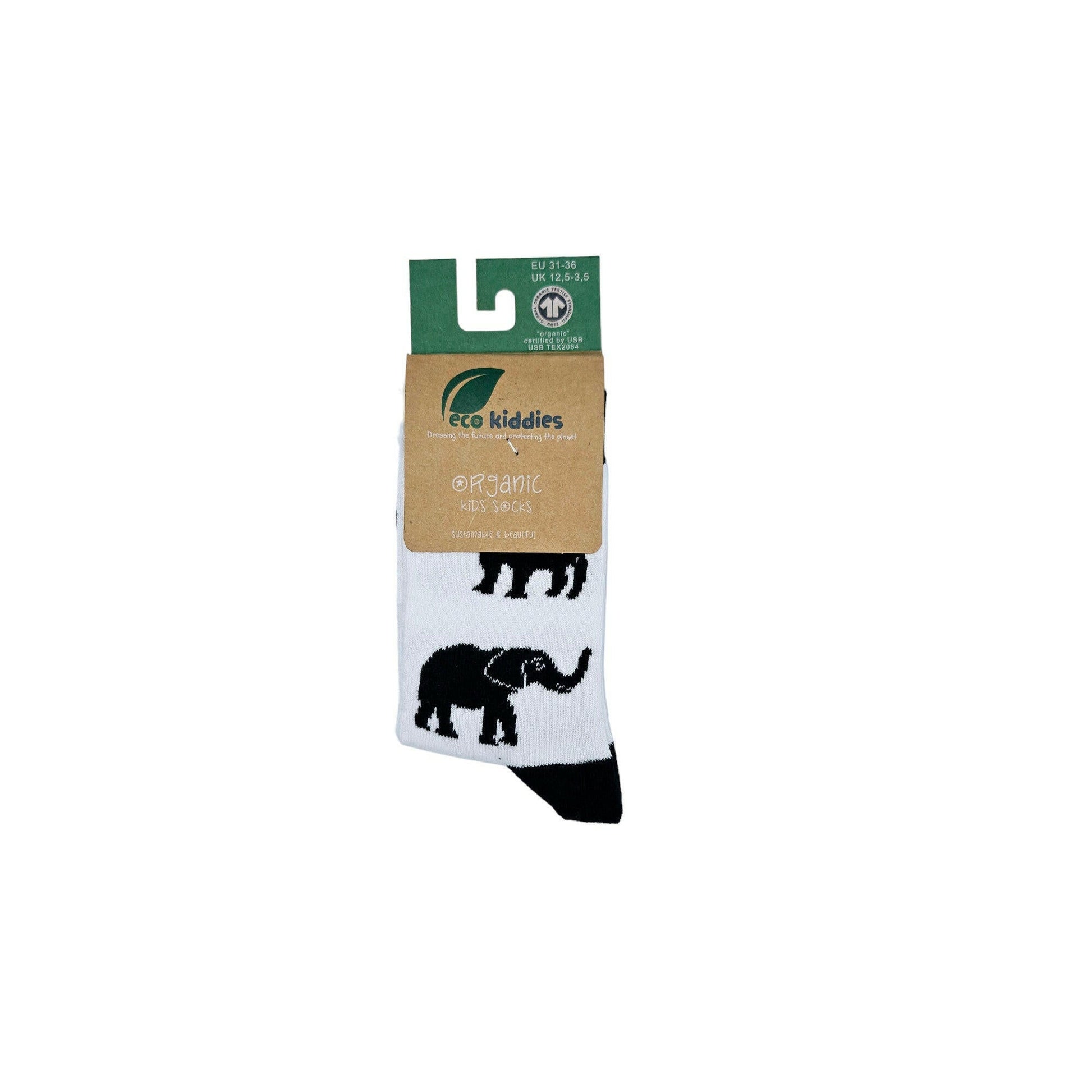 WILD ABOUT WILDLIFE ORGANIC COTTON KIDS SOCKS