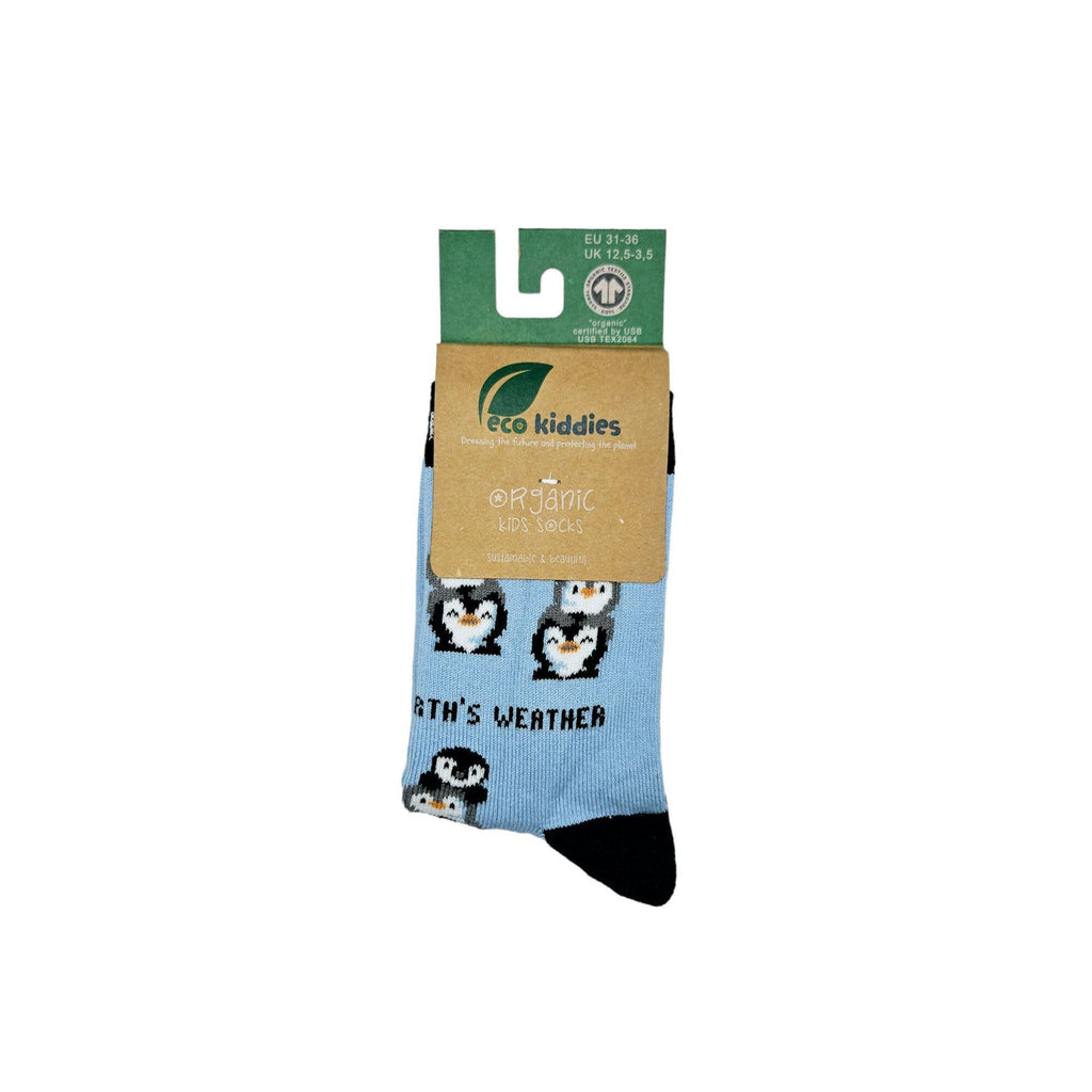 FRIENDLY PENGUINS ORGANIC COTTON KIDS SOCKS