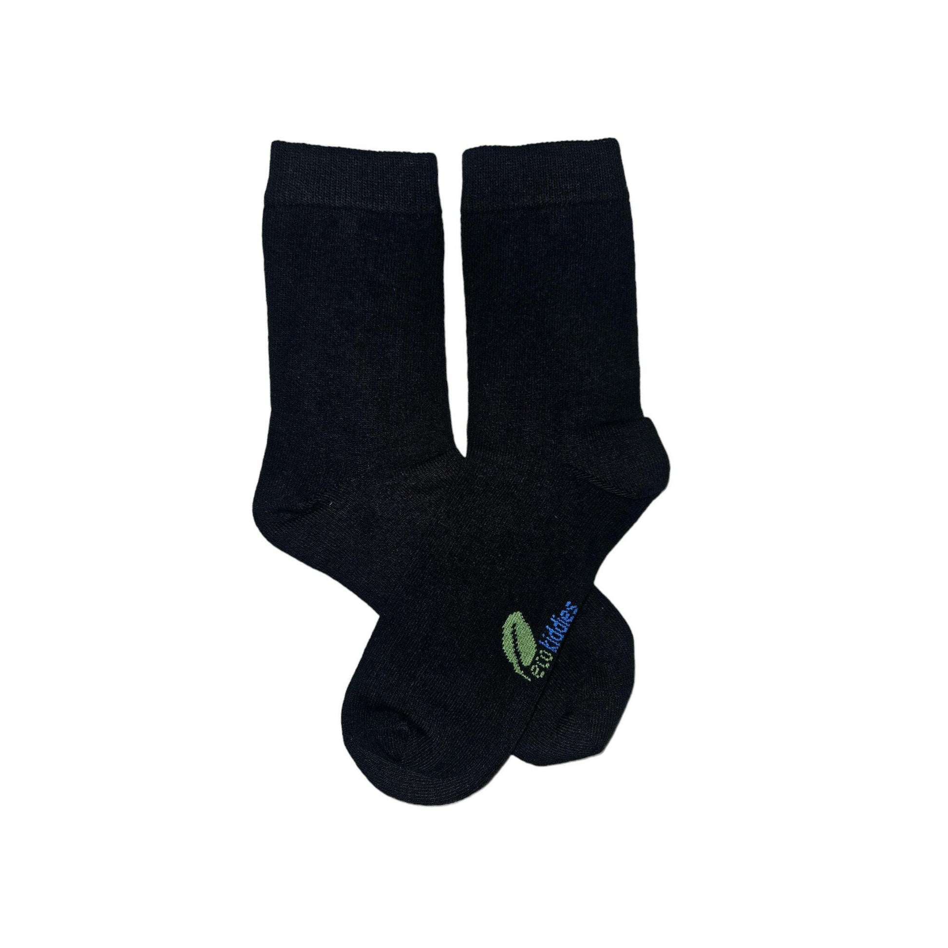 BLACK SCHOOL SOCKS - KIDS (PLAIN SOCKS)