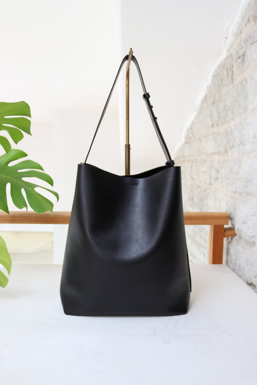 Versatile Handmade Leather Tote Bag – Perfect for Laptops by Tairi Roosve at www.brixbailey.com