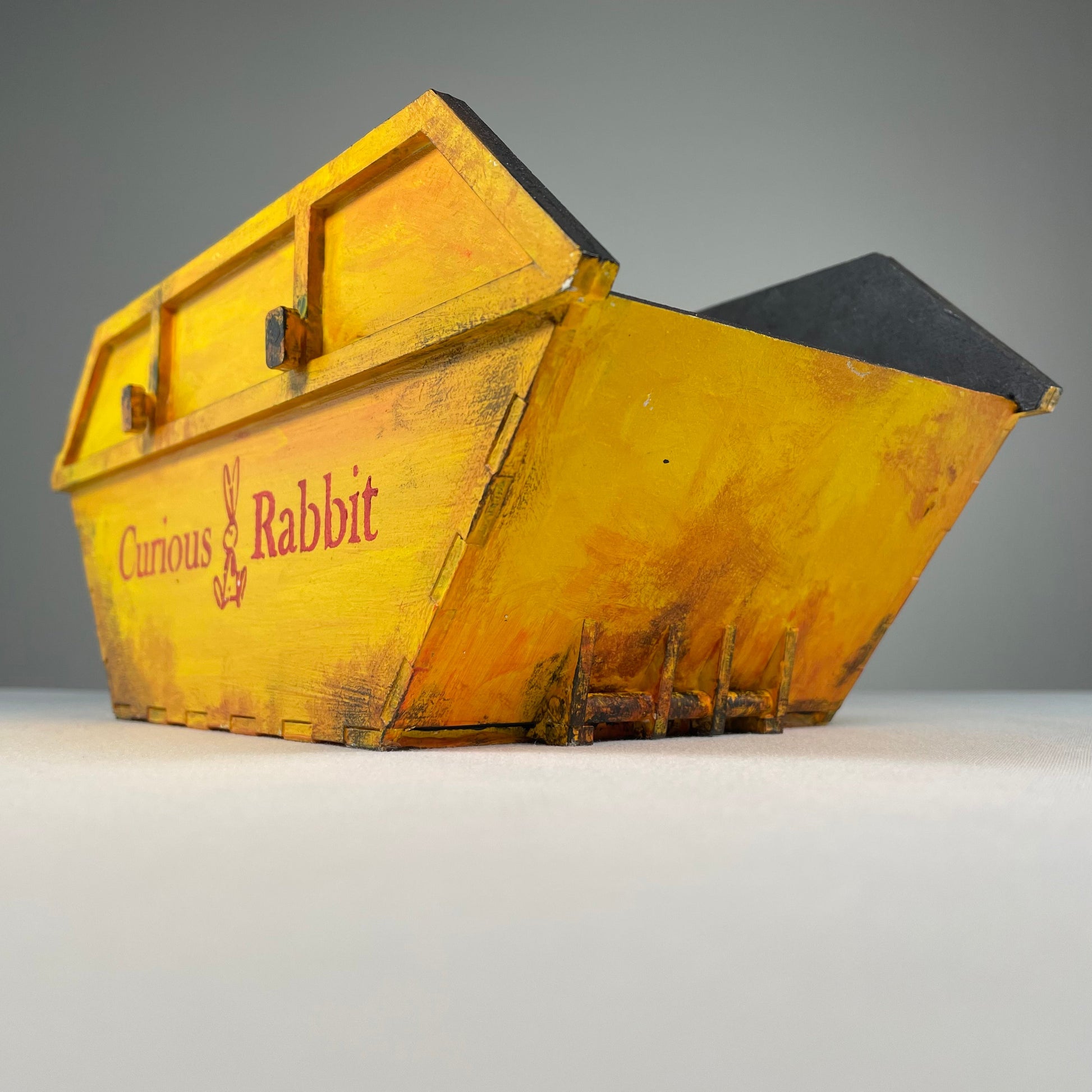 Skip Waste Container - Pre-Built Model by Curious Rabbit ®