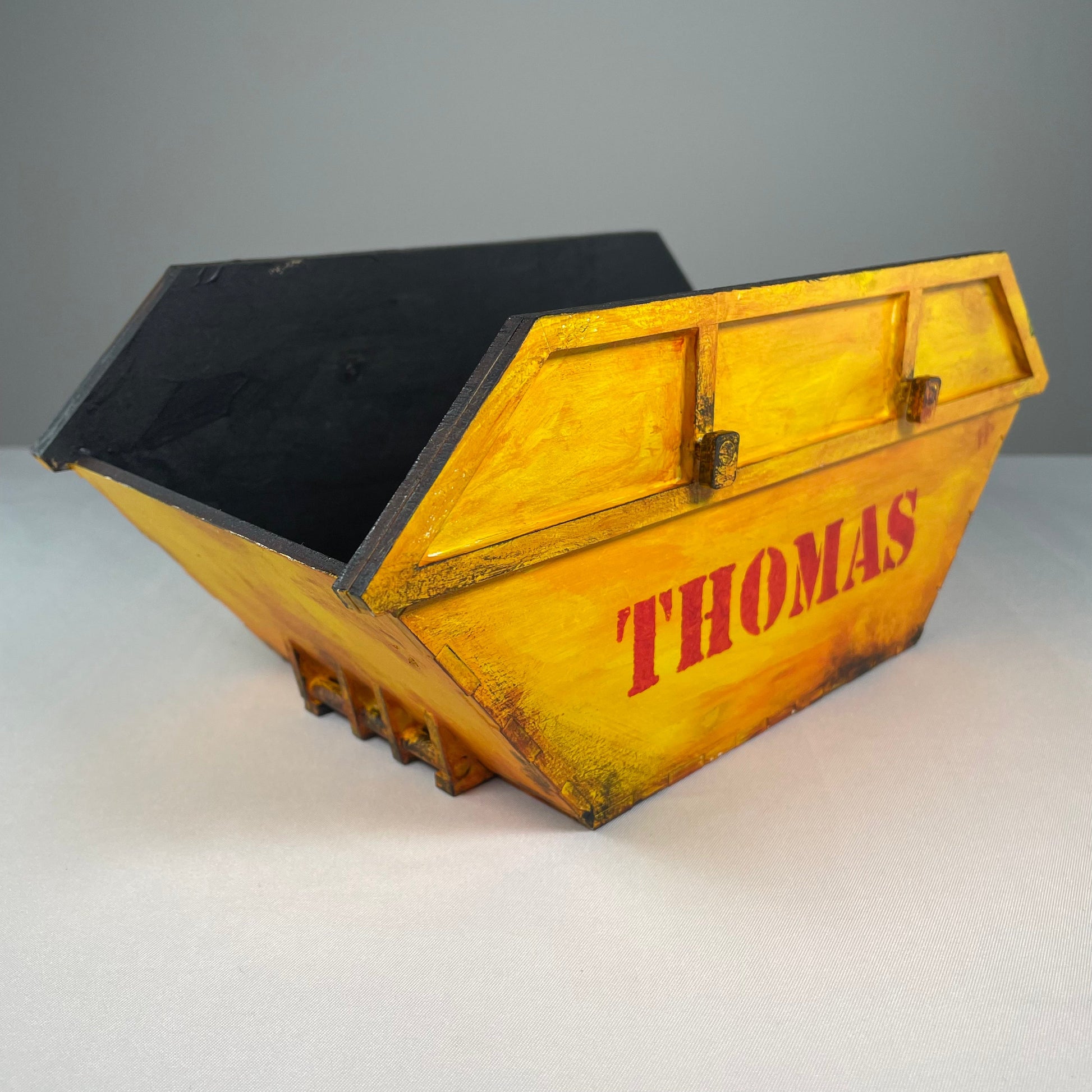 Skip Waste Container - Pre-Built Model by Curious Rabbit ®