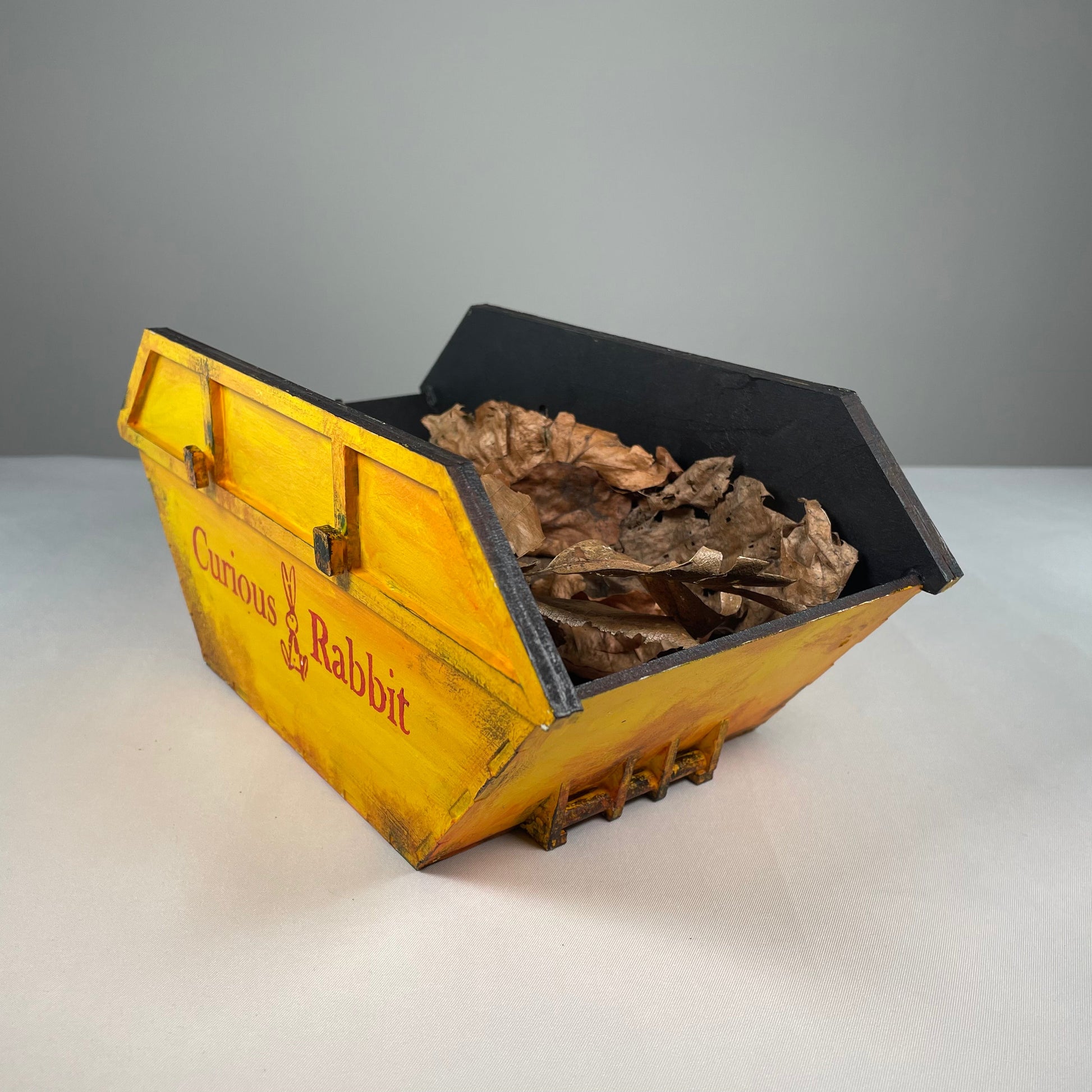 Skip Waste Container - Pre-Built Model by Curious Rabbit ®