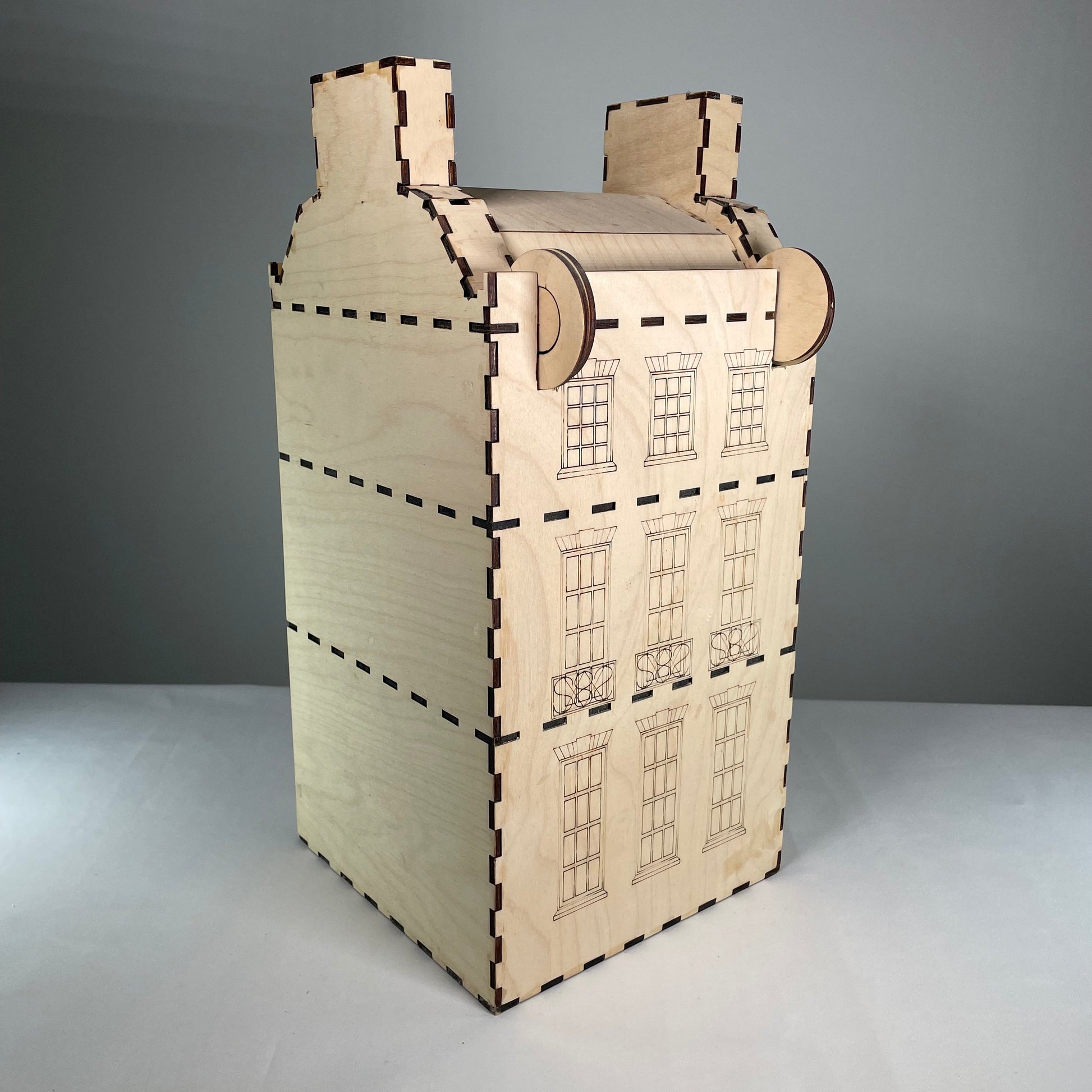 Georgian House - Pre-Built Model by Curious Rabbit ®