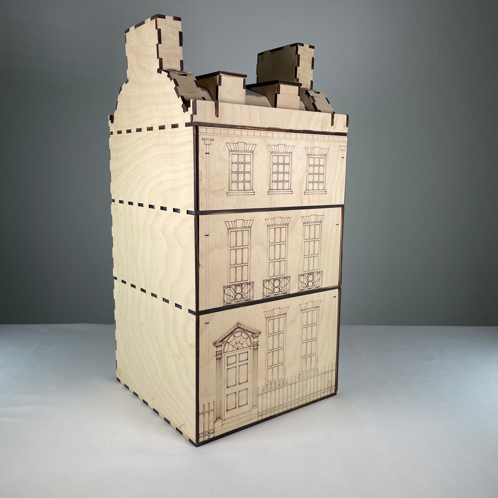 Georgian House - Pre-Built Model by Curious Rabbit ®