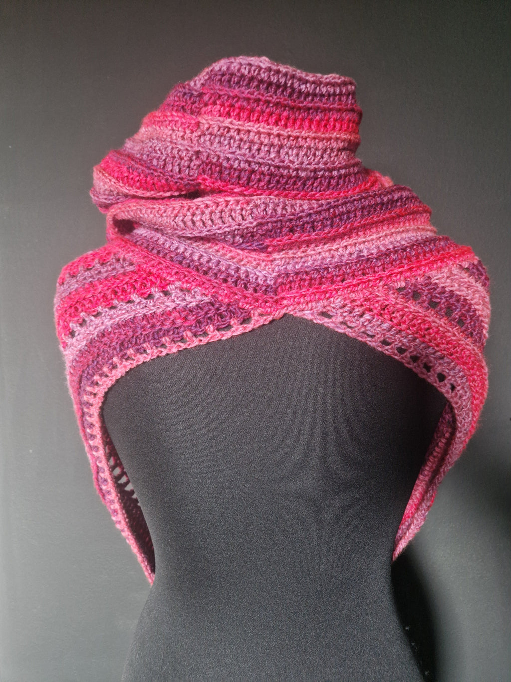 Wild Oleander Hooded Scarf