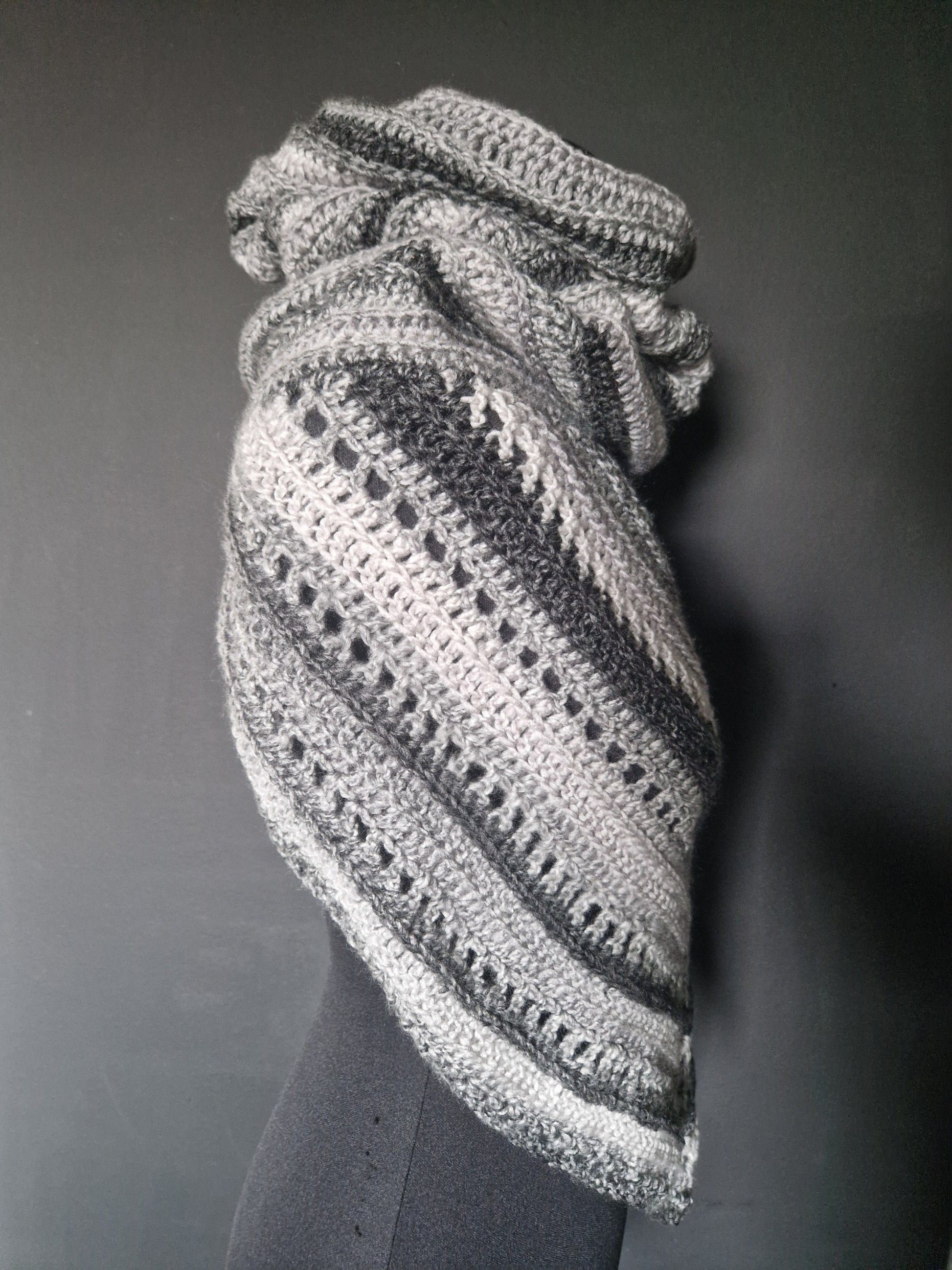 Wild Oleander Hooded Scarf