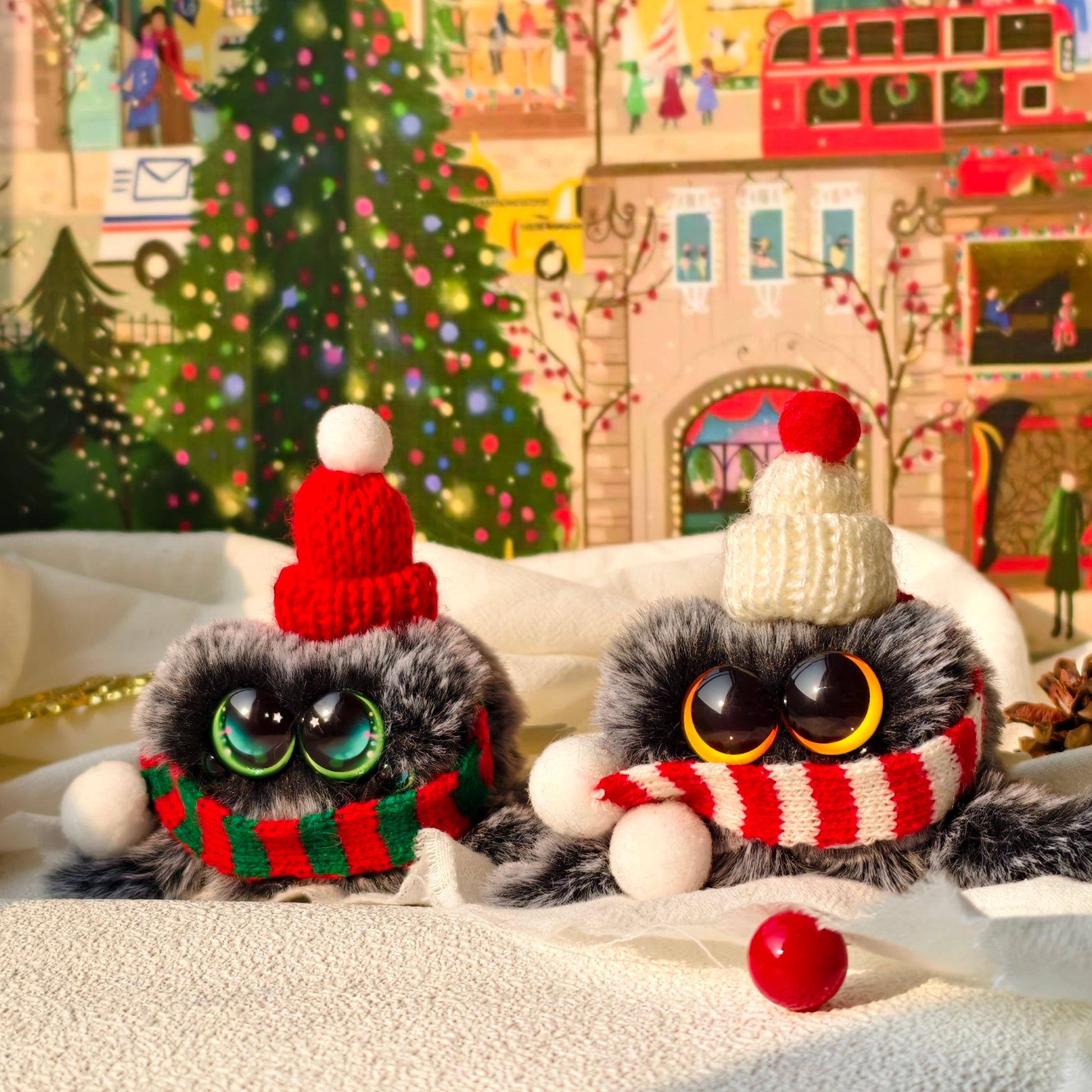 Snowball Spider Plush Toy