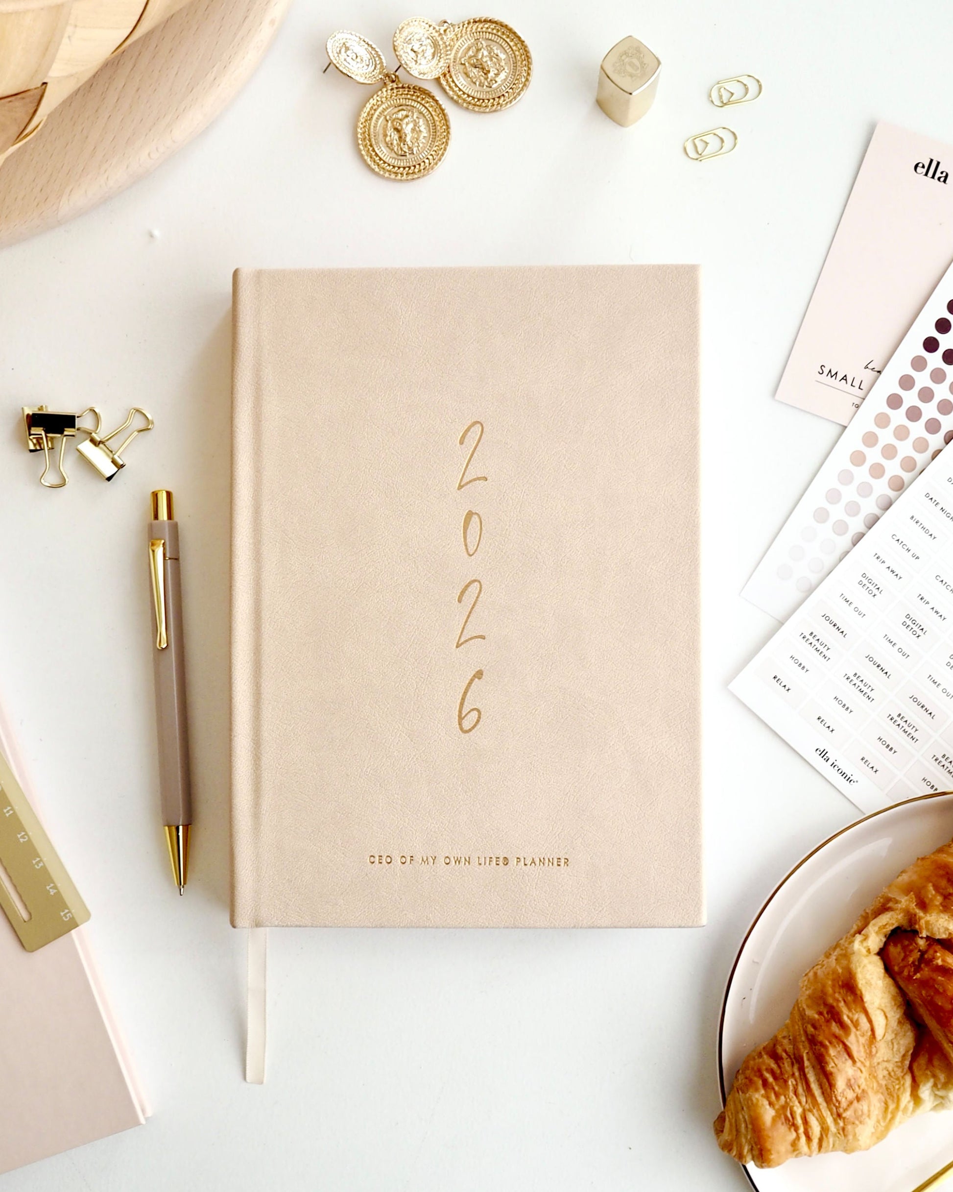 2026 Weekly Life Planner Sand Dunes