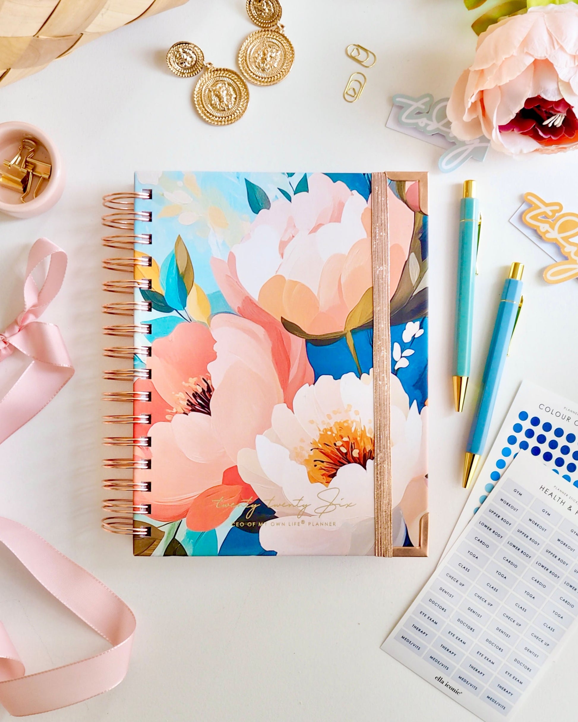 2026 Daily Life Planner Blooms