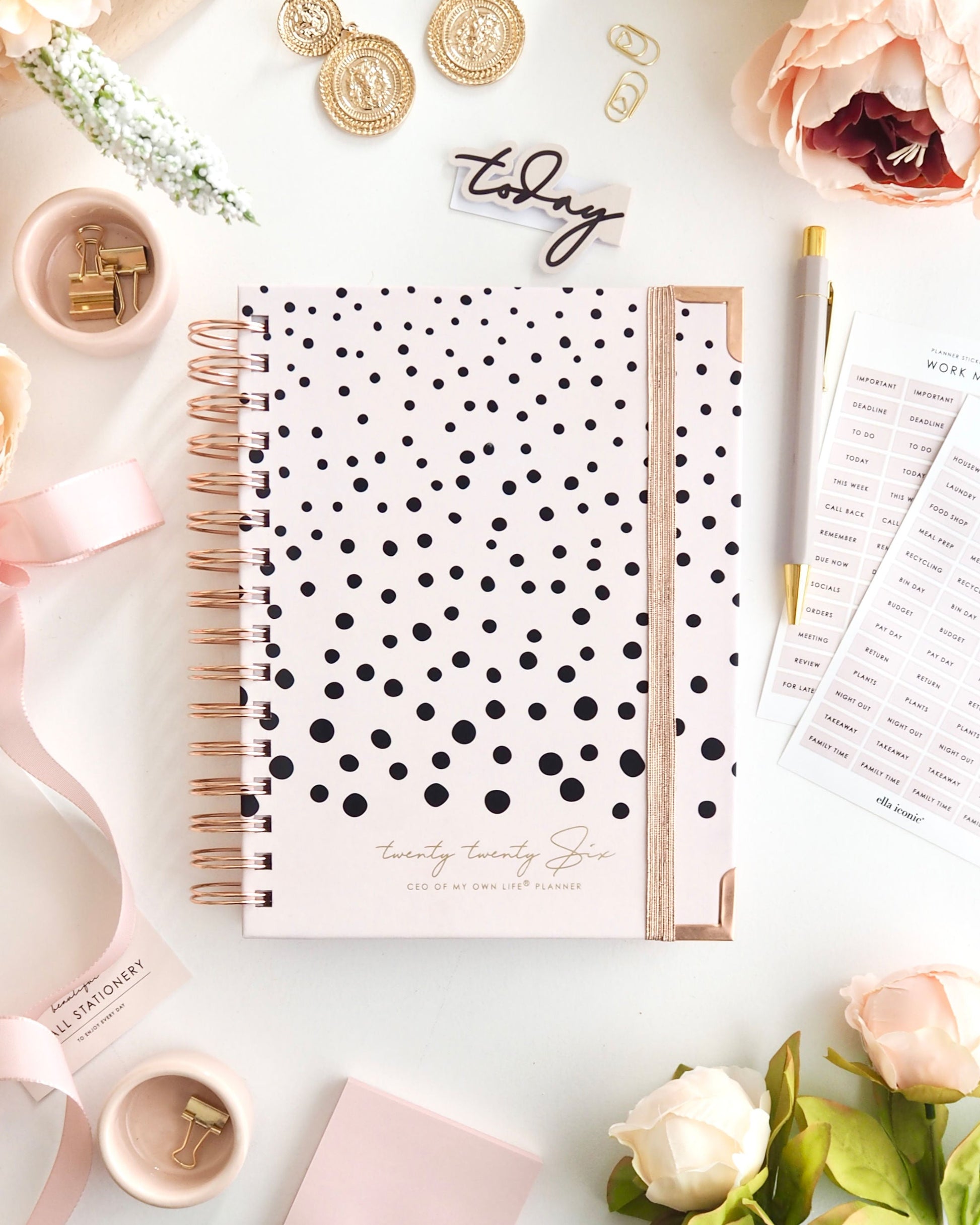 2026 Daily Life Planner Dot Luxe