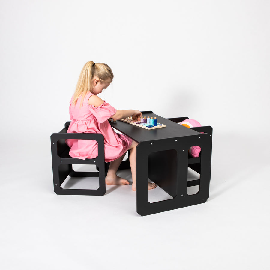 Montessori Weaning Table & Chair Set – Empower Early Independence by Montessori House Bed at www.brixbailey.com