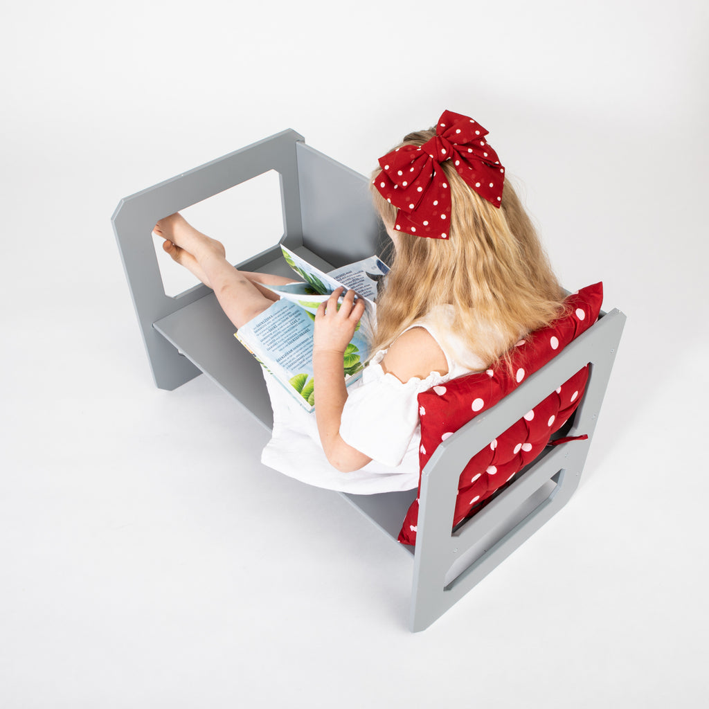 Montessori Weaning Table & Chair Set – Foster Child Independence by Montessori House Bed at www.brixbailey.com