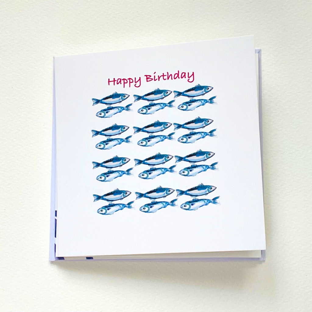 Quirky Fish Happy Birthday Cards