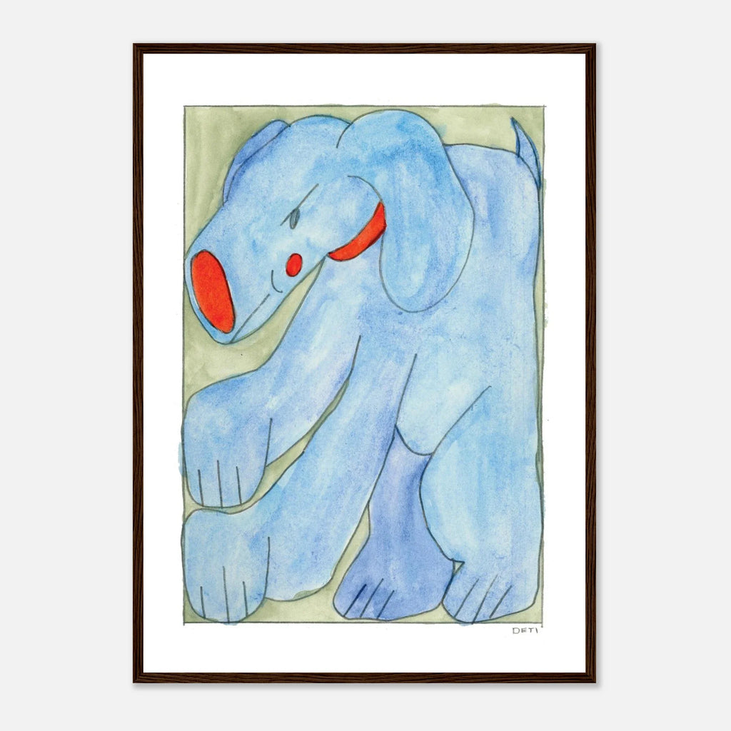 Boog 2 Mischief Framed Print by Hayley Deti