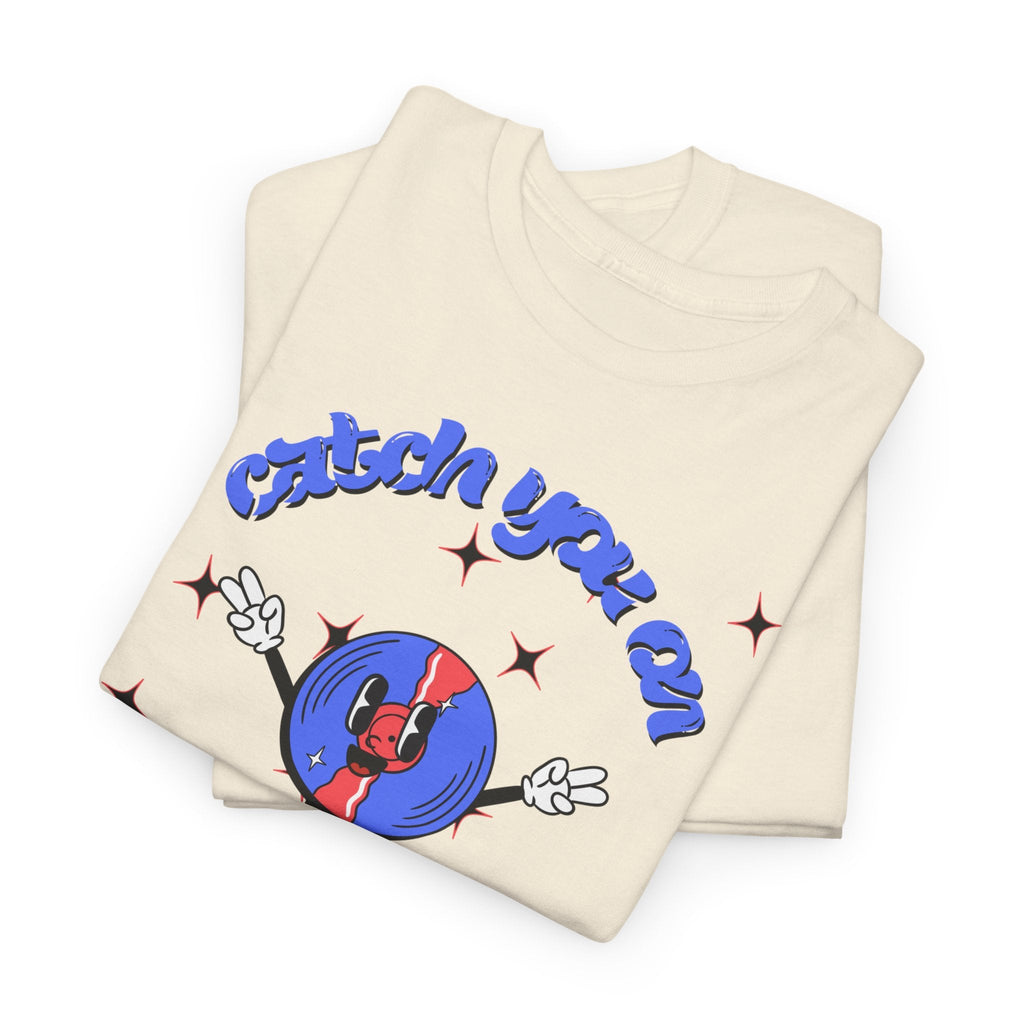 Catch You On The Flip Side Men's Vinyl T-Shirt