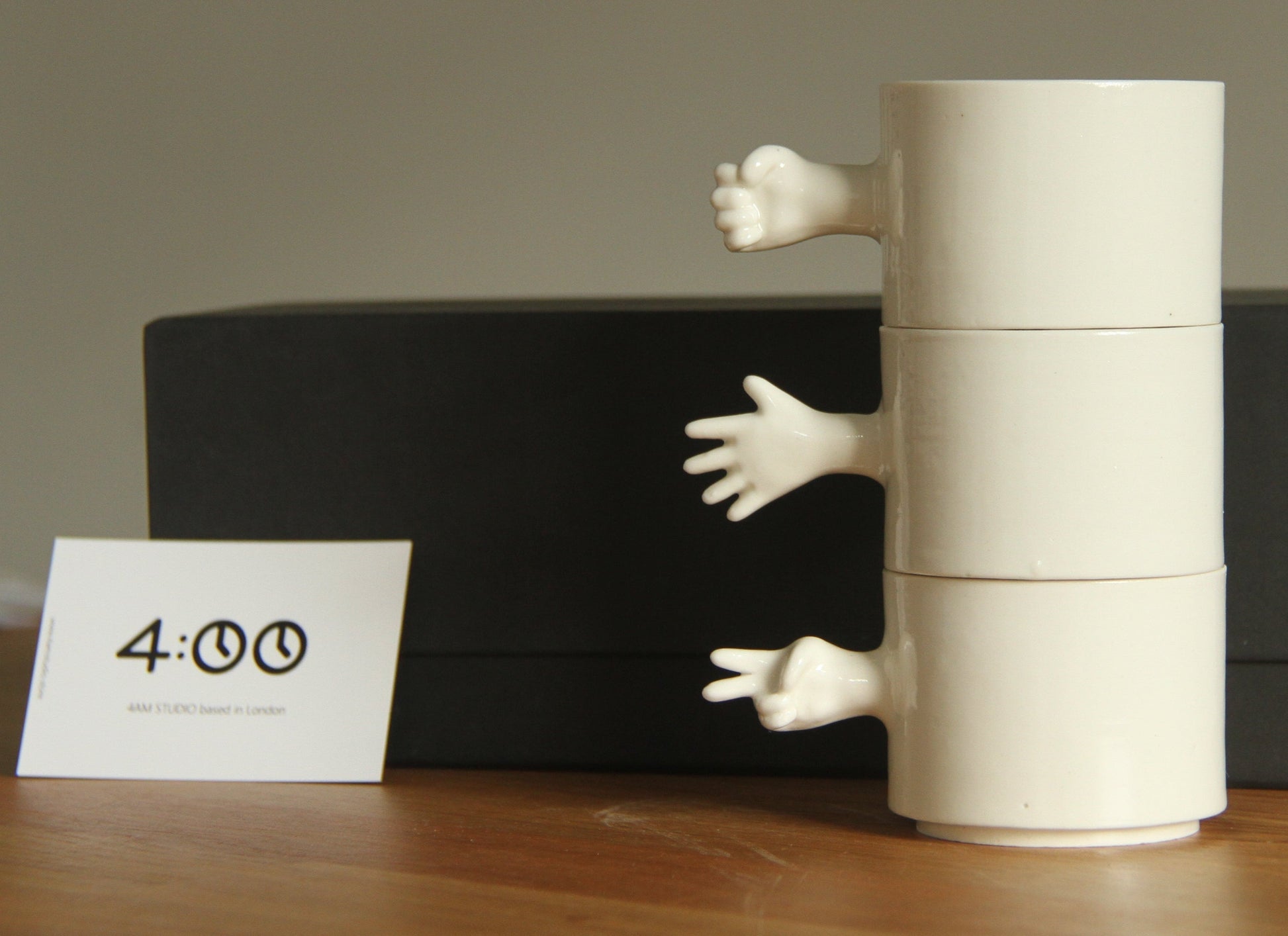 GESTURES CUPS- “Rock-Paper- Scissors set”