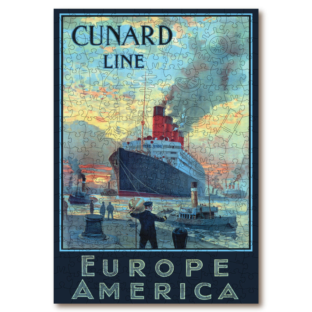 Vintage Poster - Cunard Line