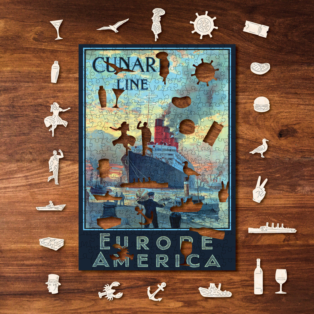 Vintage Poster - Cunard Line