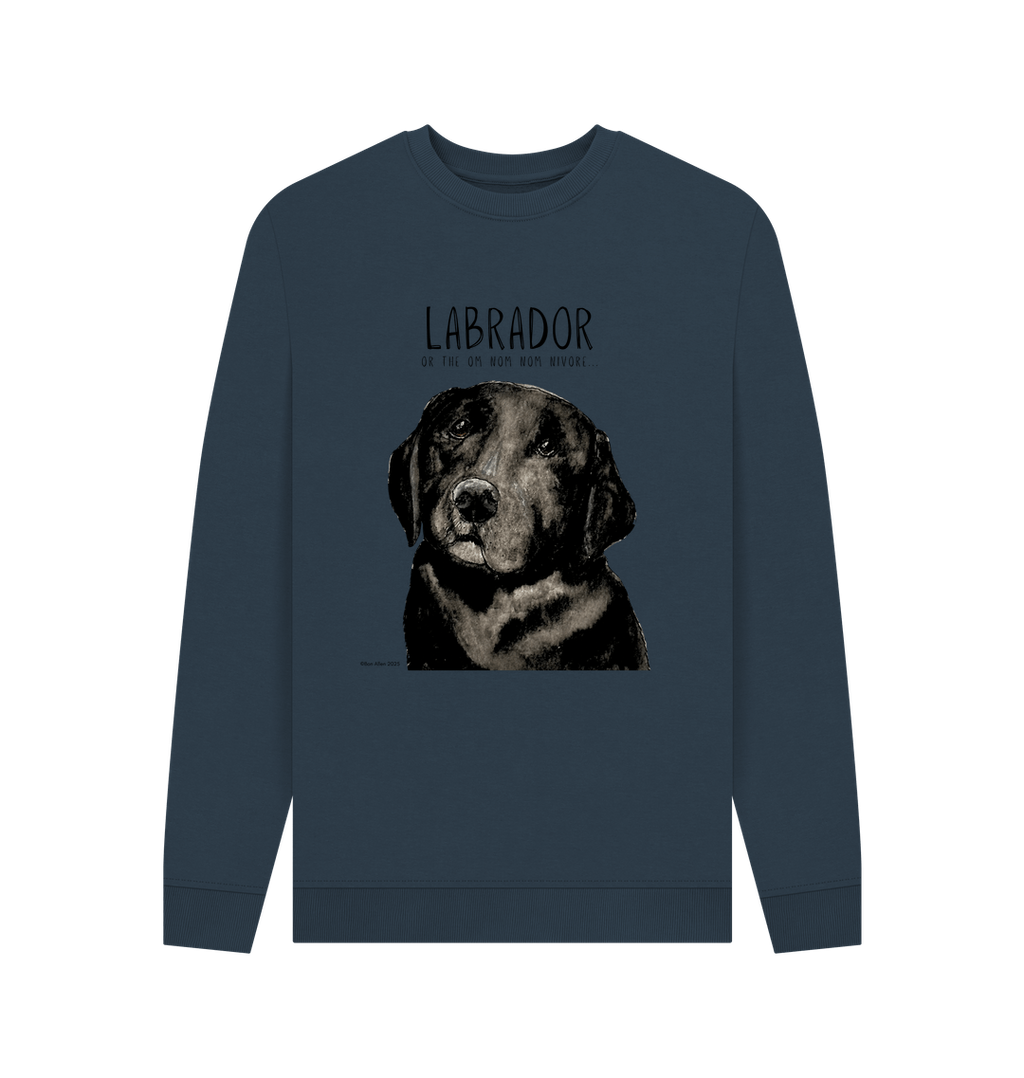 Feast Mode Activated: The Black Labrador Sweatshirt