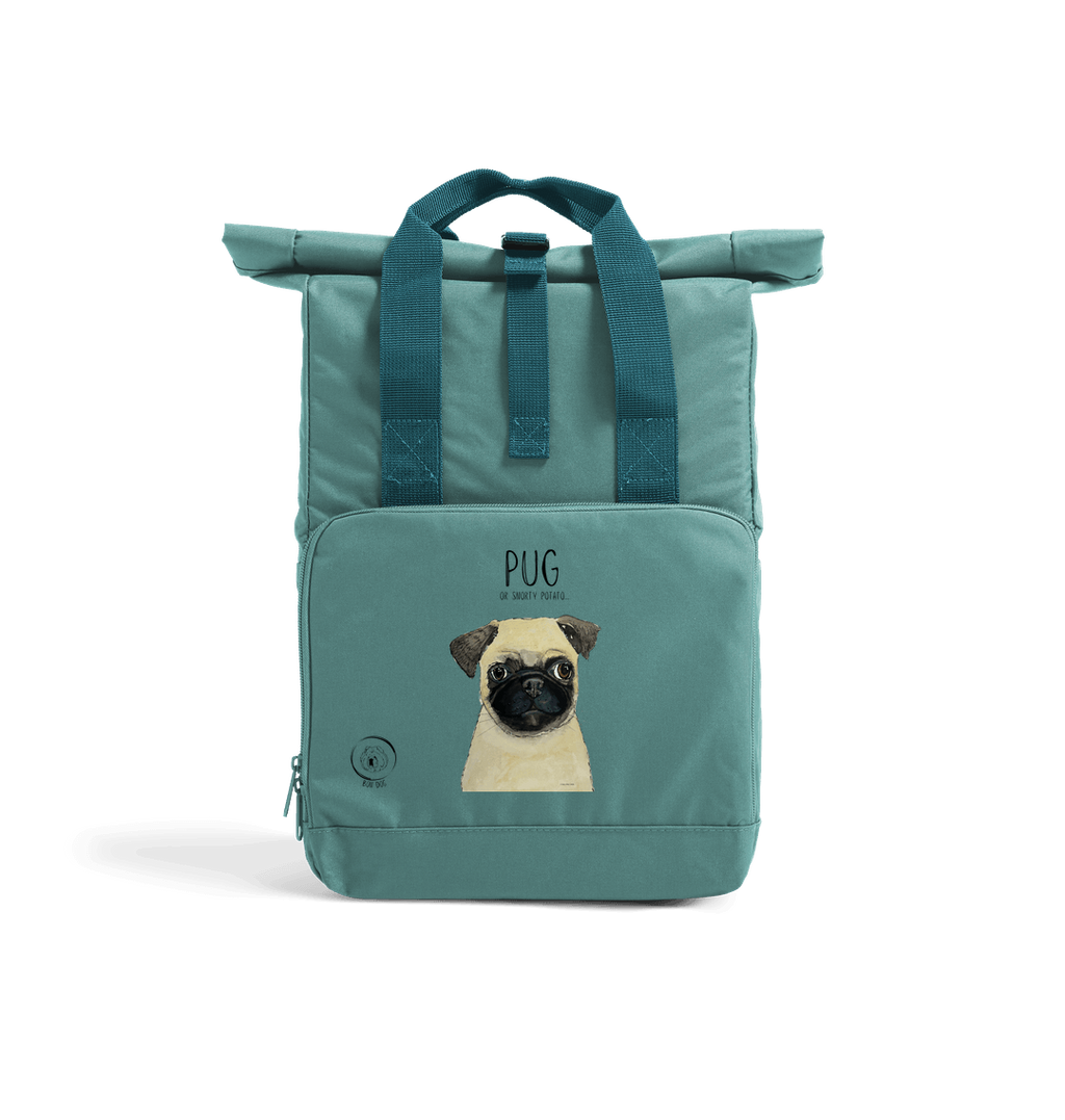 Pug or Snorty Potato?" Ethical Backpack for Pug Lovers!