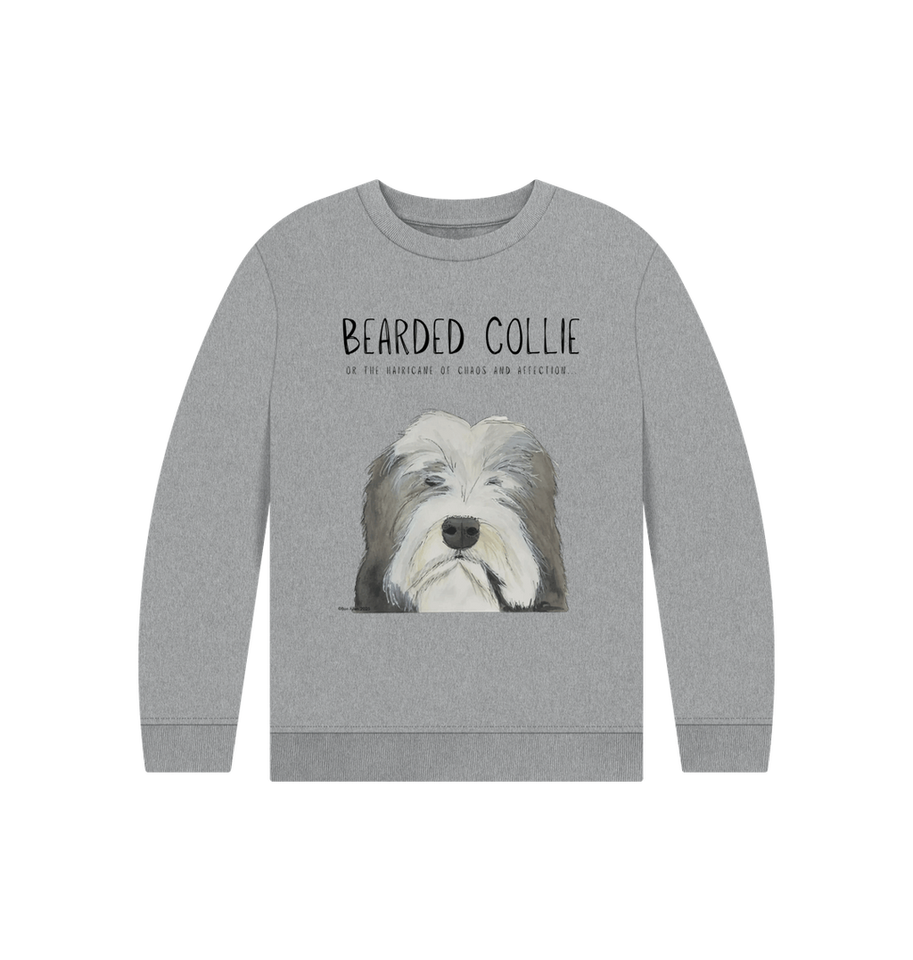 The Bearded Collie Sweatshirt: Cozy Chaos for Your Little Hairicane!