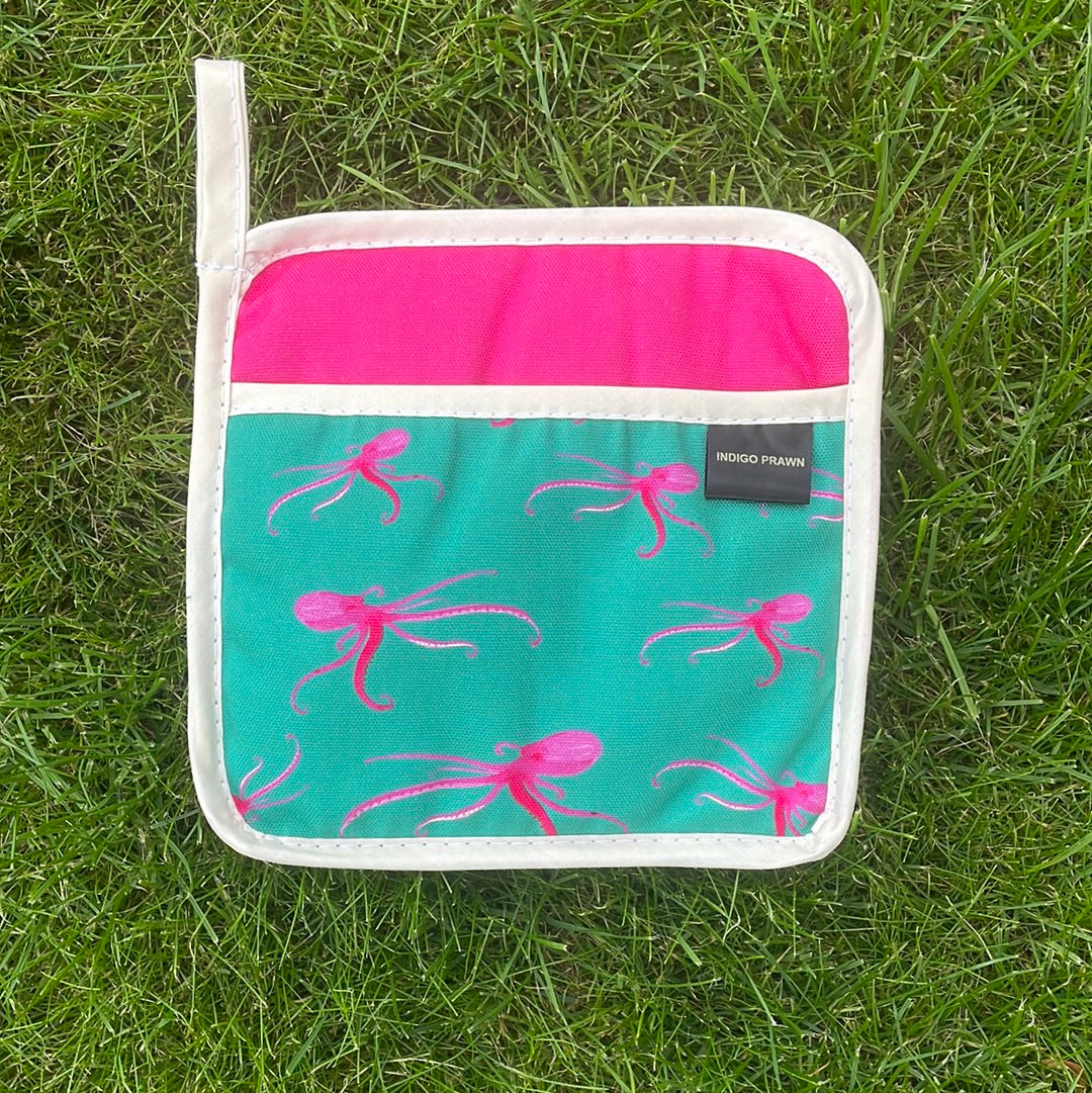 Pot Grabs with Handpainted Illustrations