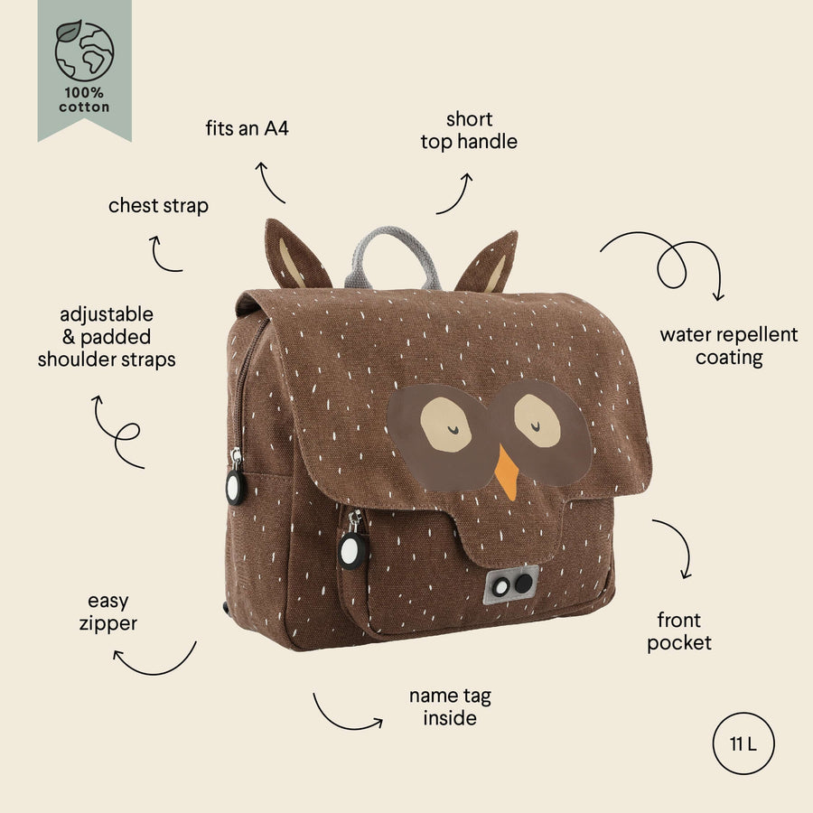 Adorable Kids' Backpack – Secure, Spacious & Water-Repellent by Trixie Baby at brixbailey.com