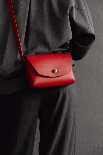 Handcrafted Italian Leather Clutch by mirgoods – Small Batch by Mirgoods at www.brixbailey.com