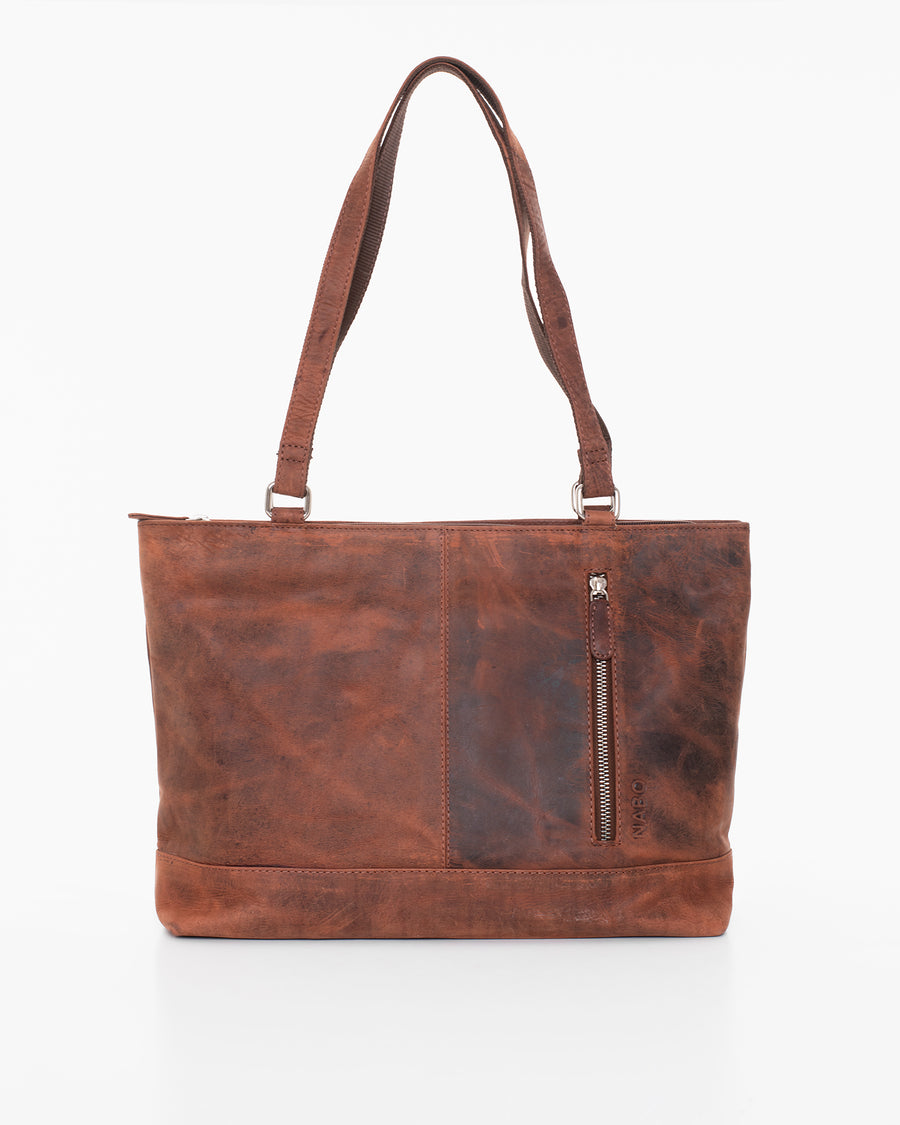 NK1909 Genuine Leather Shoulder Bag – Stylish & Versatile by Nabo at brixbailey.com