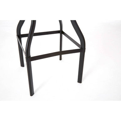 Black Metal Bar Stool