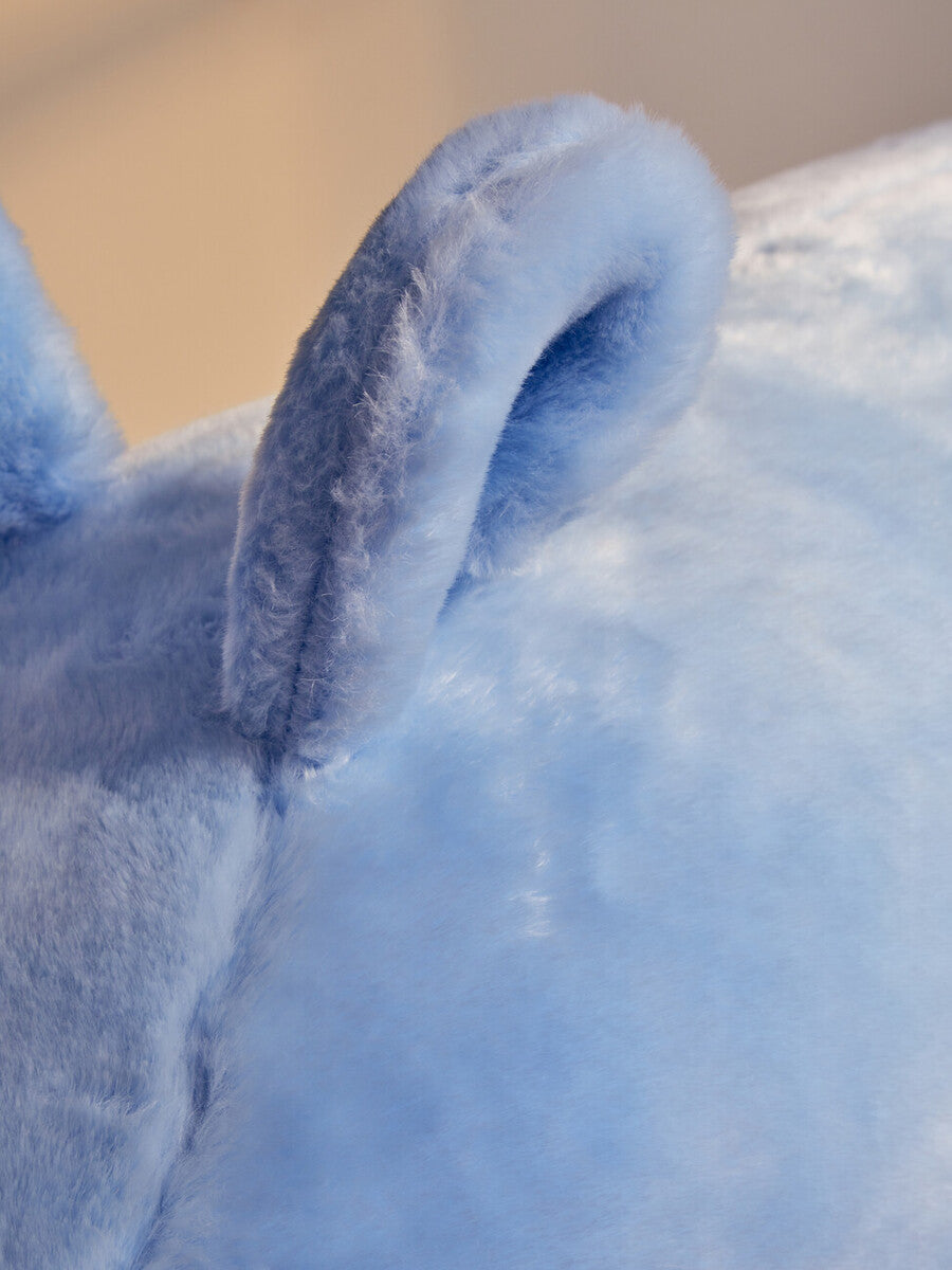 Blue Hippo Animal Stool for Kids