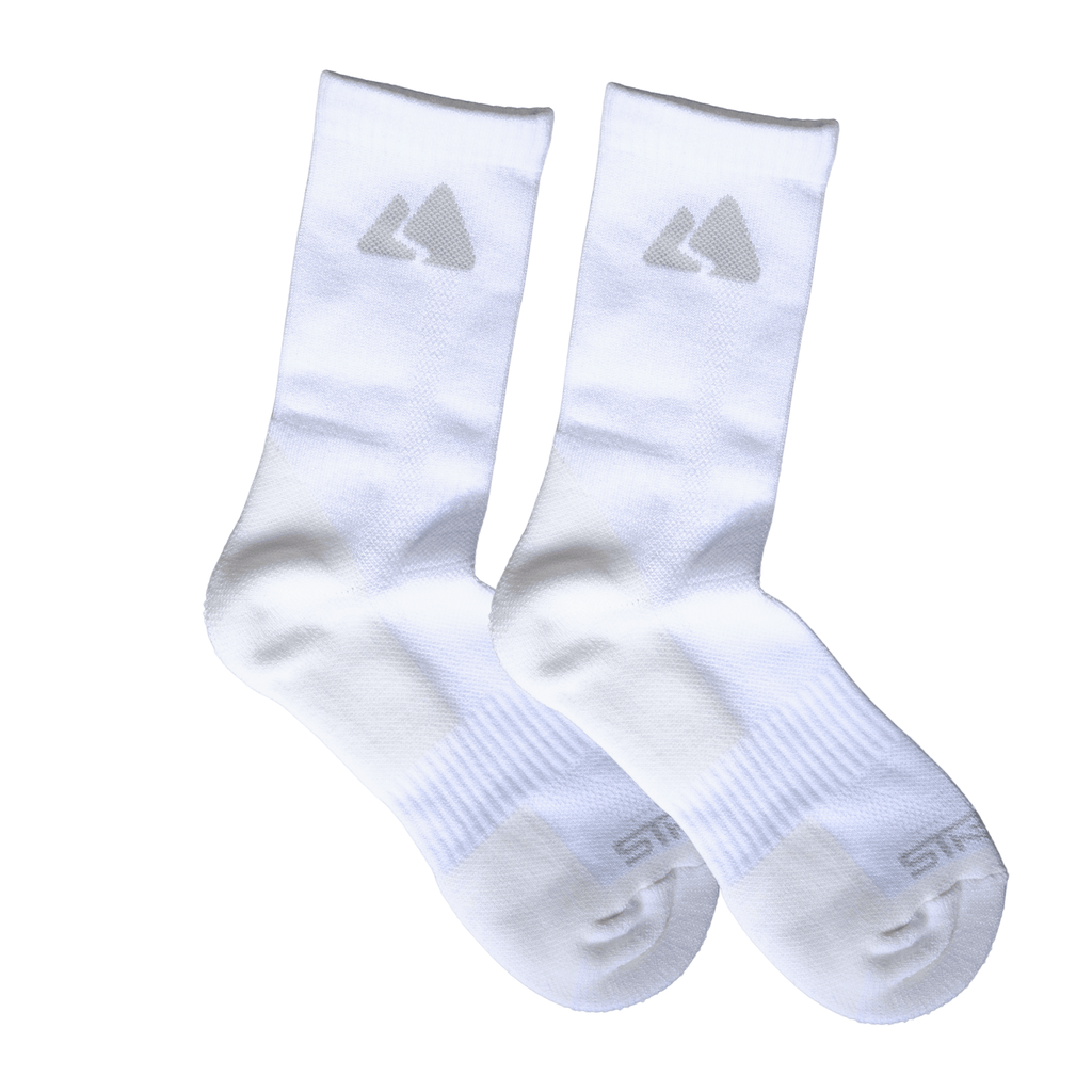 Off White Merino Wool Active Hiking Socks Unisex