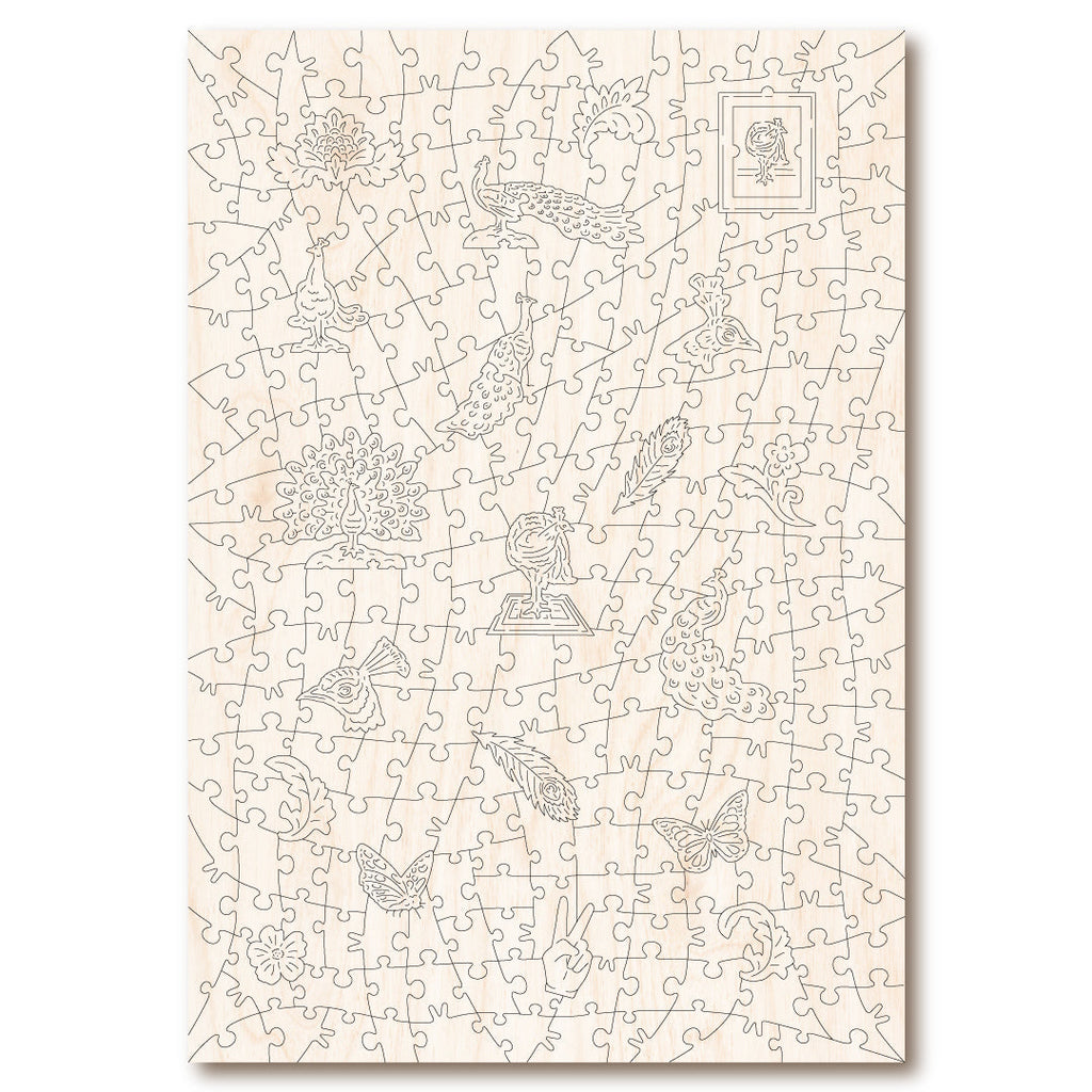 Peacock On Turkish Rug