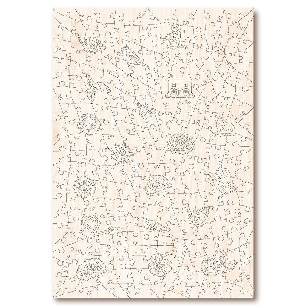 Blooming Cottage Garden