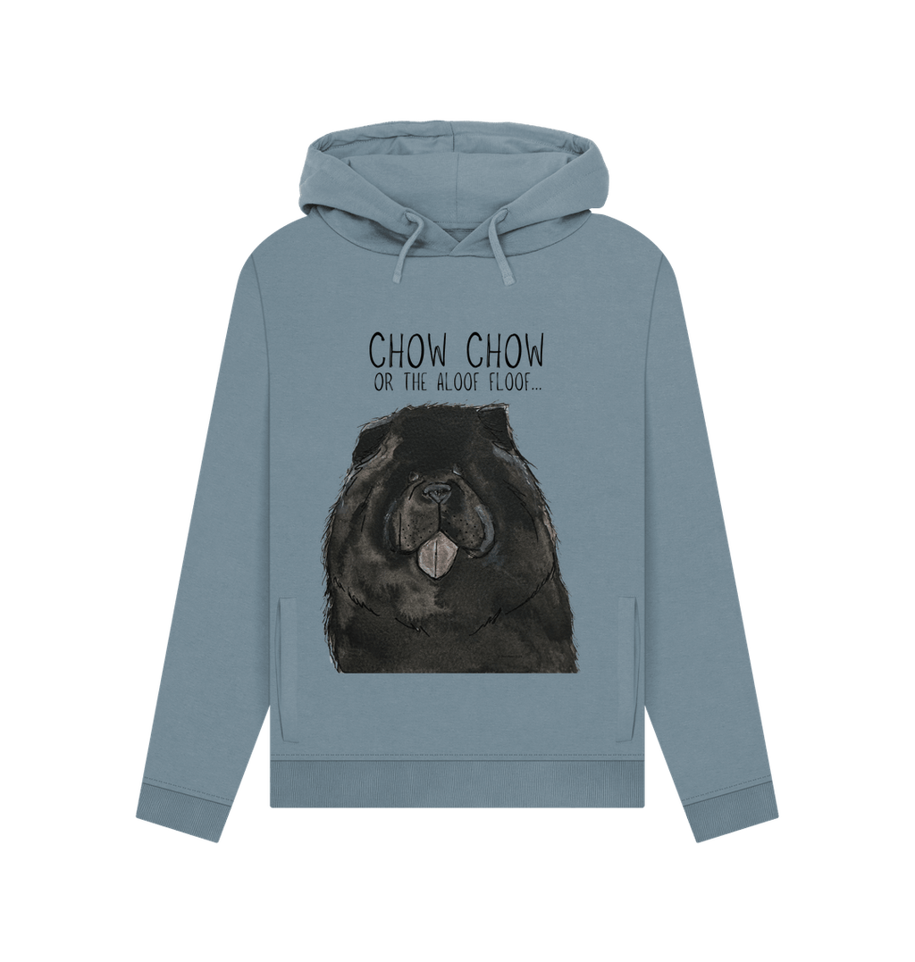 Black Chow Chow Women's Hoodie – Featuring the Aloof Floof!