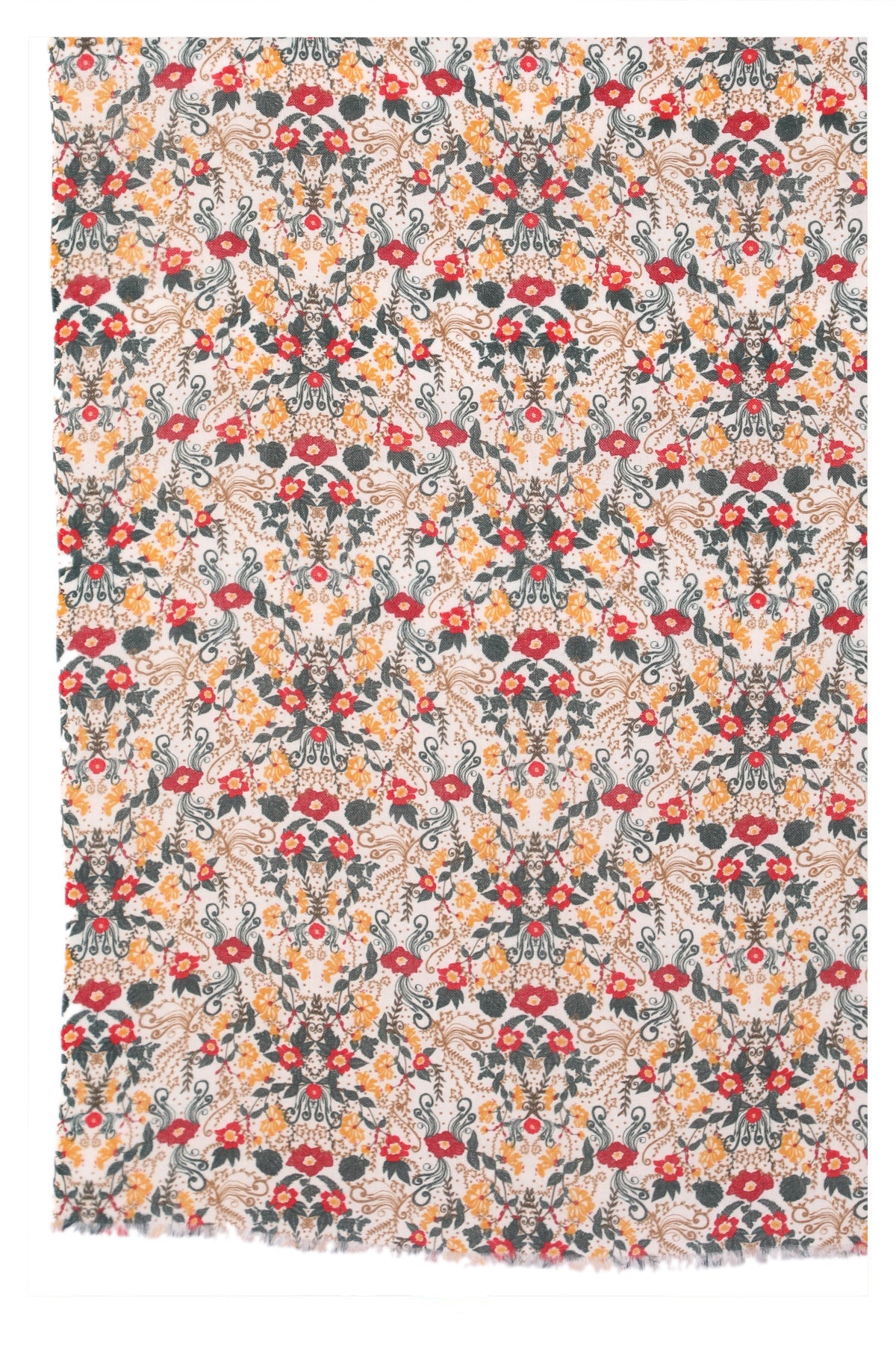 Vintage Charm Wool Scarf - Multi Coloured | SVEŽElife