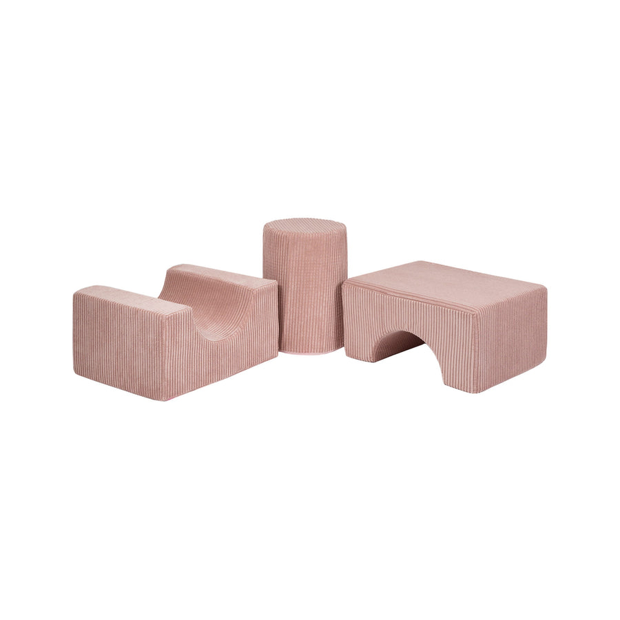 Aesthetic Shape Set 3-Elements - Powder Pink