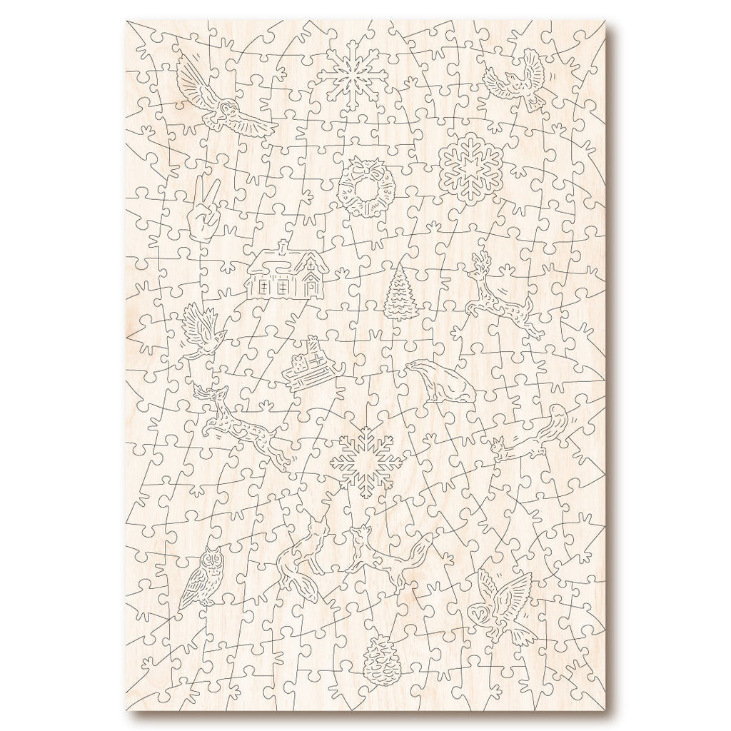 Winter Woodland Cottage