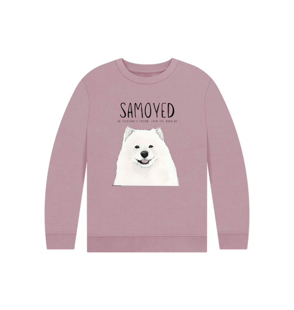 Samoyed Kids Sweatshirt: Fluffy, Friendly, and Ready for Adventure!