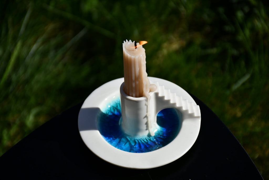Castle Candle Holder (moat)