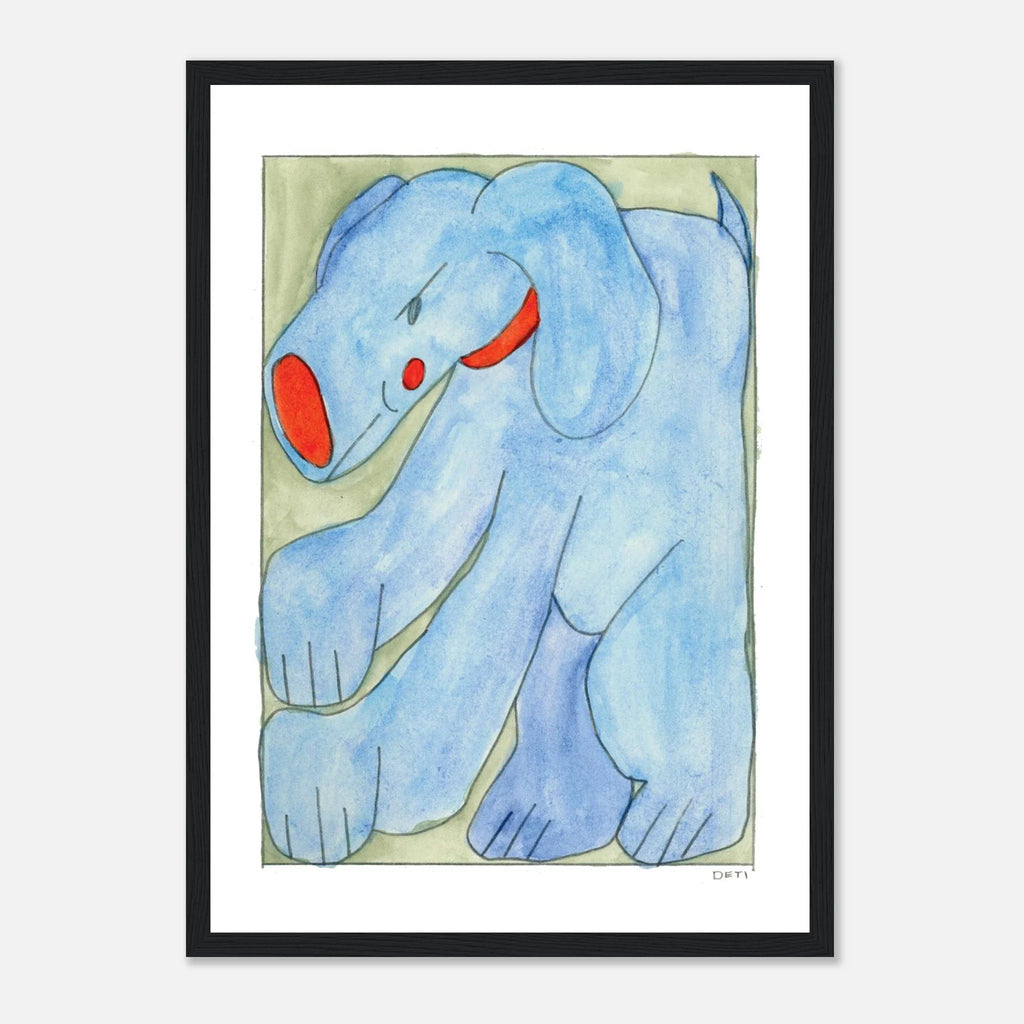 Boog 2 Mischief Framed Print by Hayley Deti