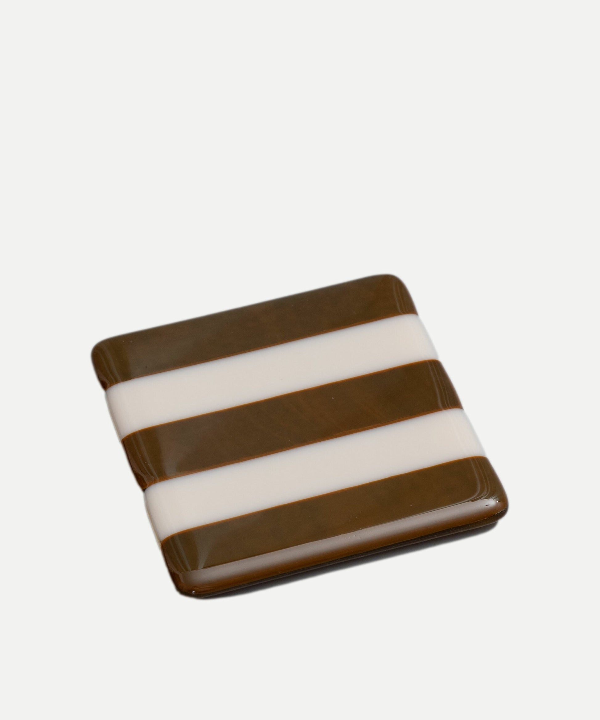 10cm Striped Dual Coloured Coaster - Bullseye Collection