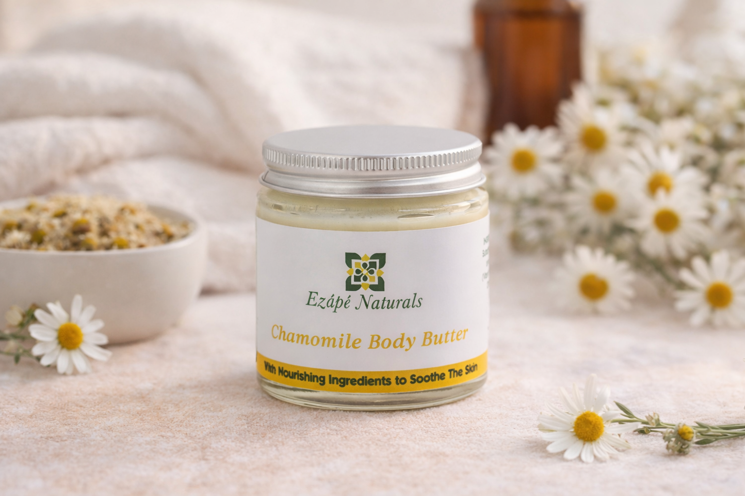 Chamomile Body Butter for Sensitive Skin