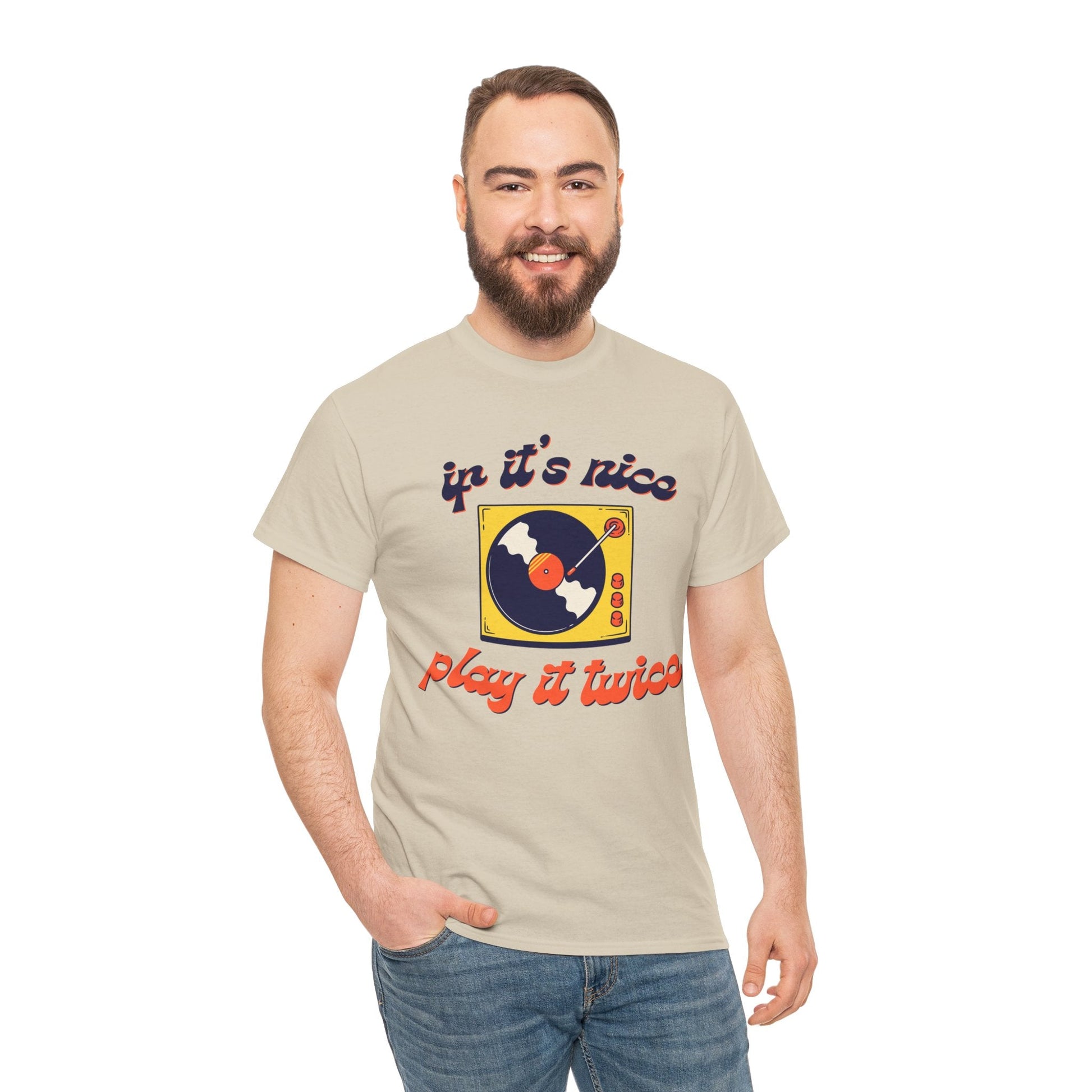 If It's Nice Play It Twice Vinyl T-Shirt